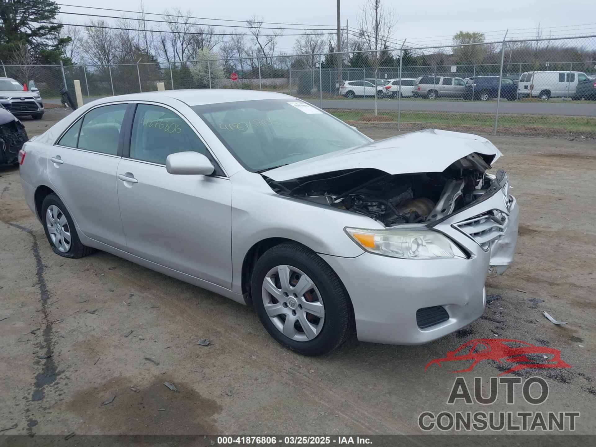 TOYOTA CAMRY 2010 - 4T1BF3EK5AU055780