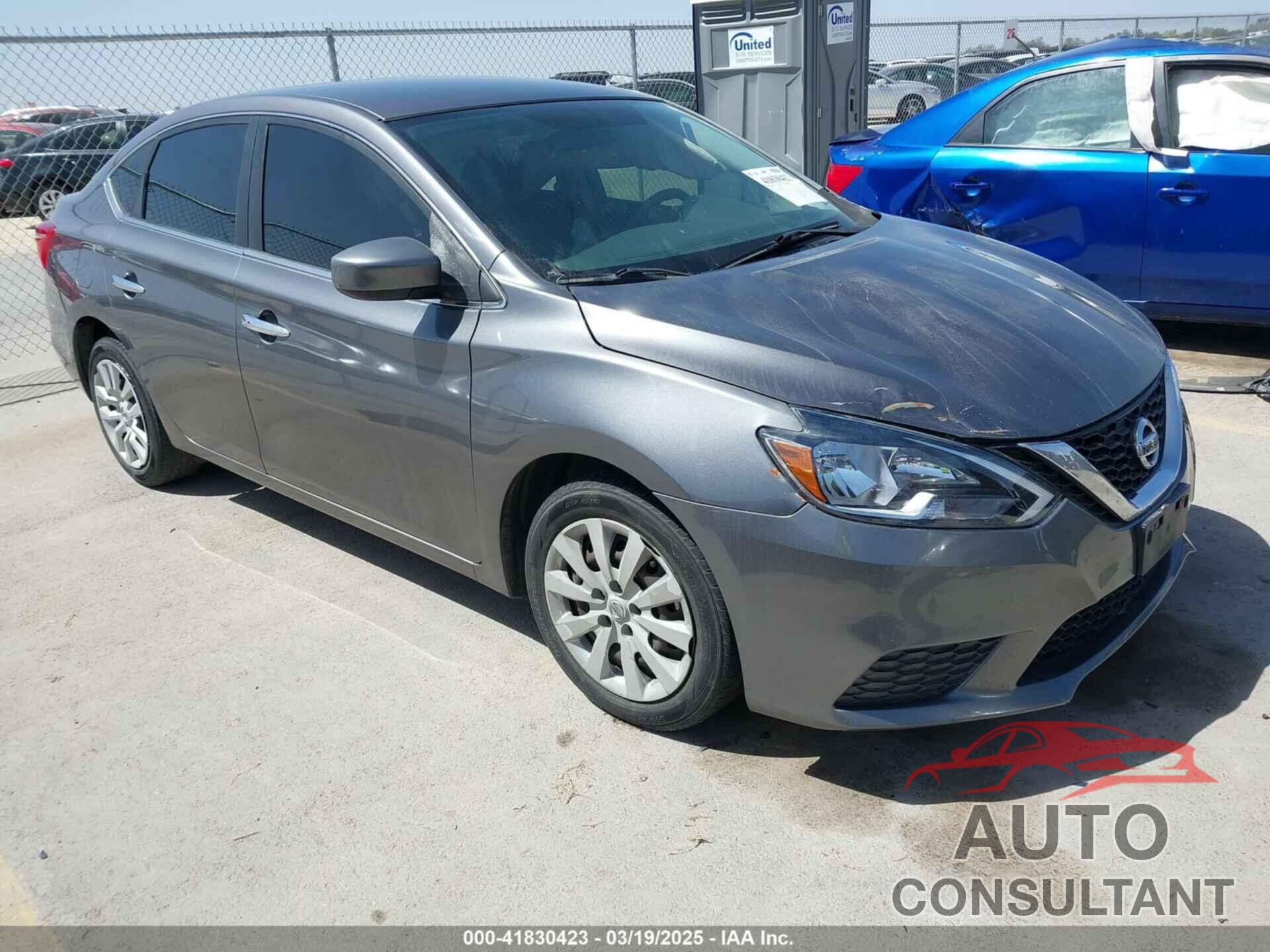 NISSAN SENTRA 2016 - 3N1AB7AP9GL651890