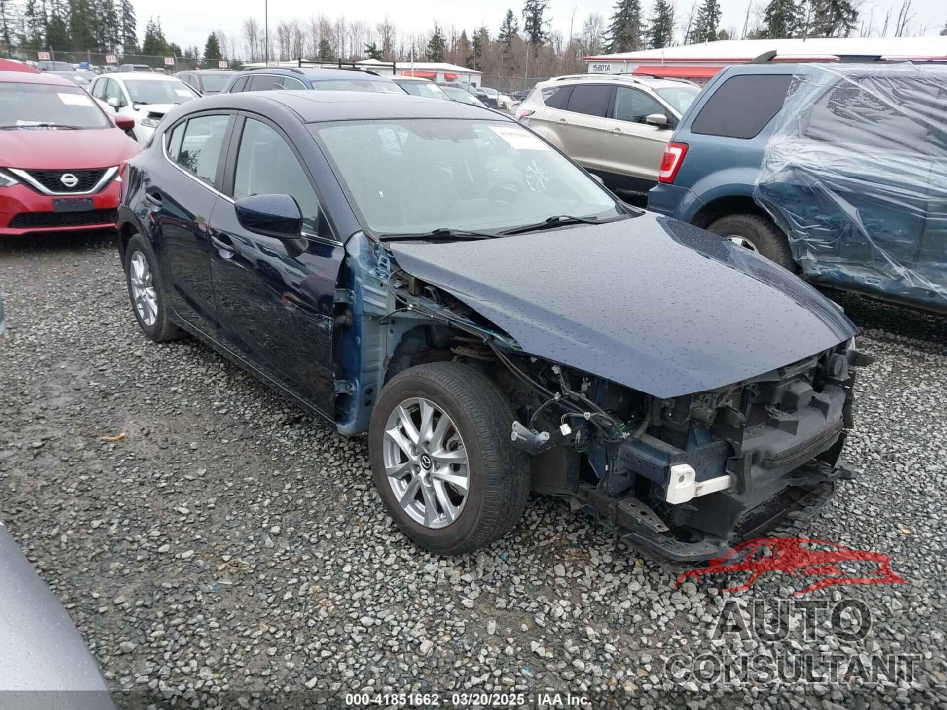 MAZDA MAZDA3 2016 - JM1BM1N73G1337274