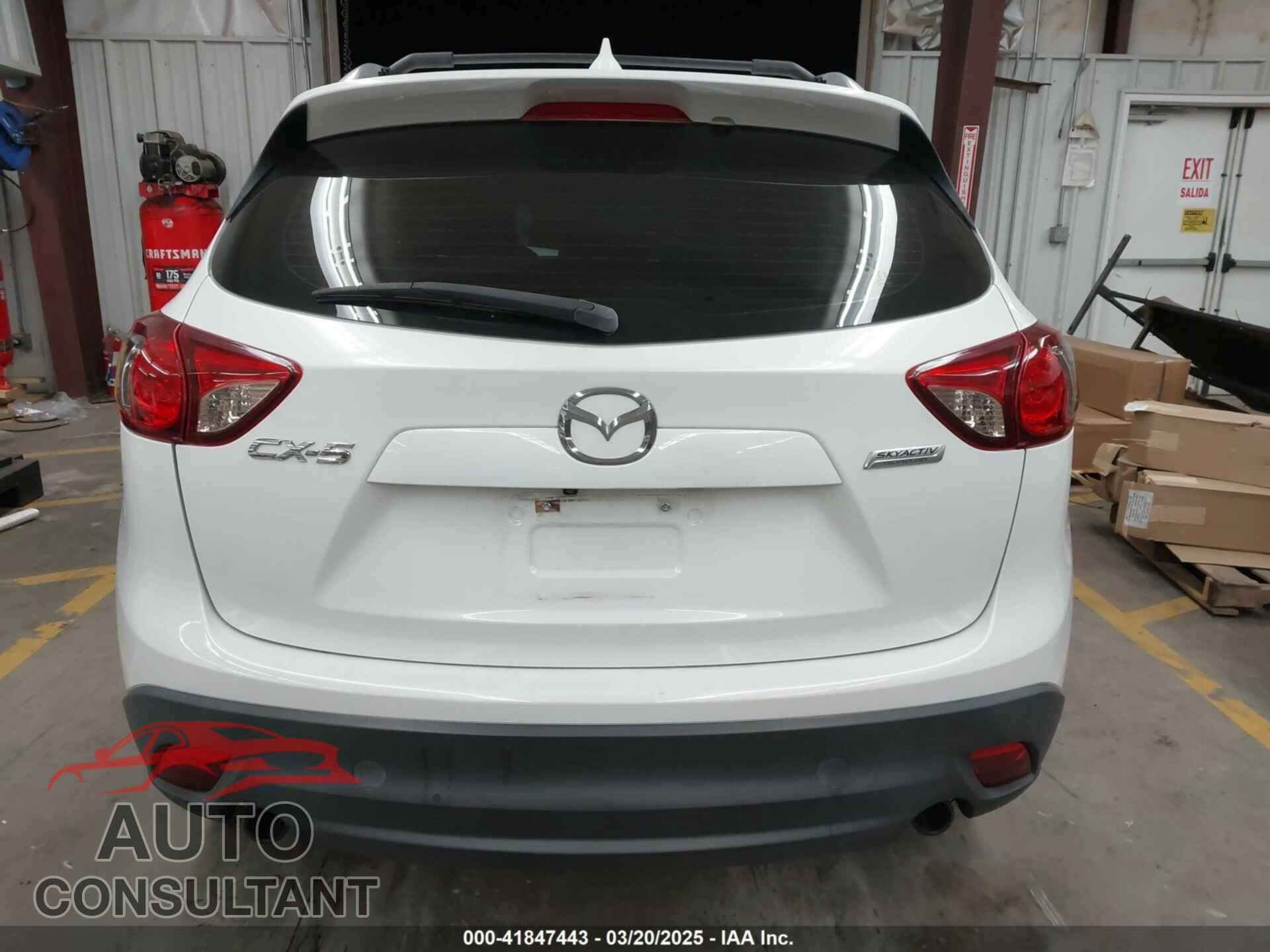 MAZDA CX-5 2016 - JM3KE2BY8G0787130