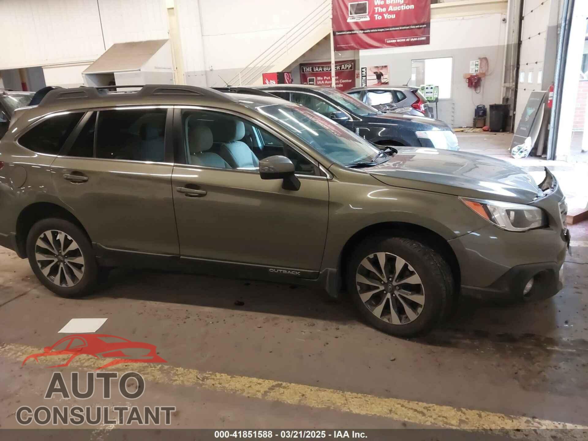 SUBARU OUTBACK 2017 - 4S4BSANC4H3399089