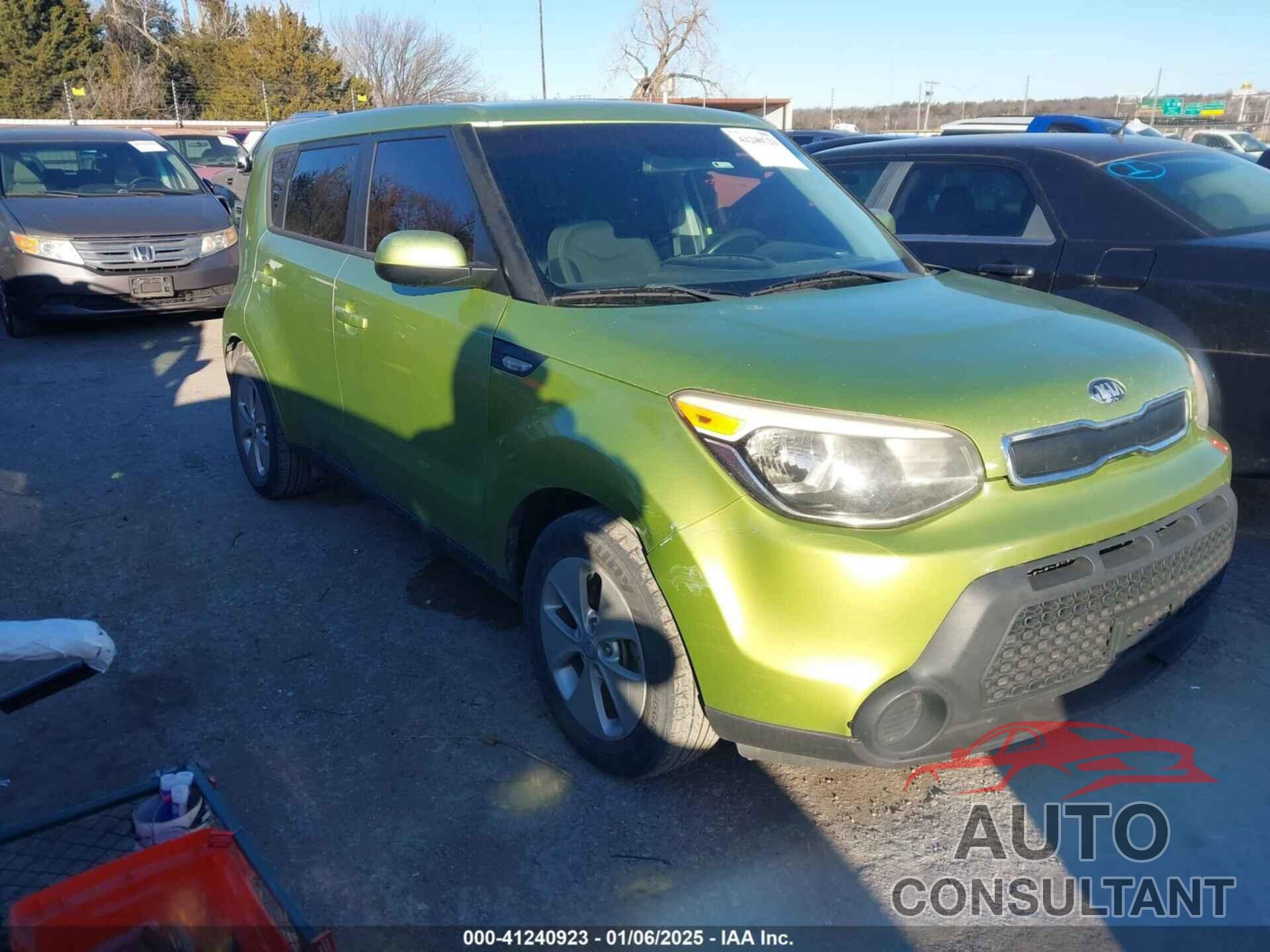KIA SOUL 2014 - KNDJN2A29E7715195