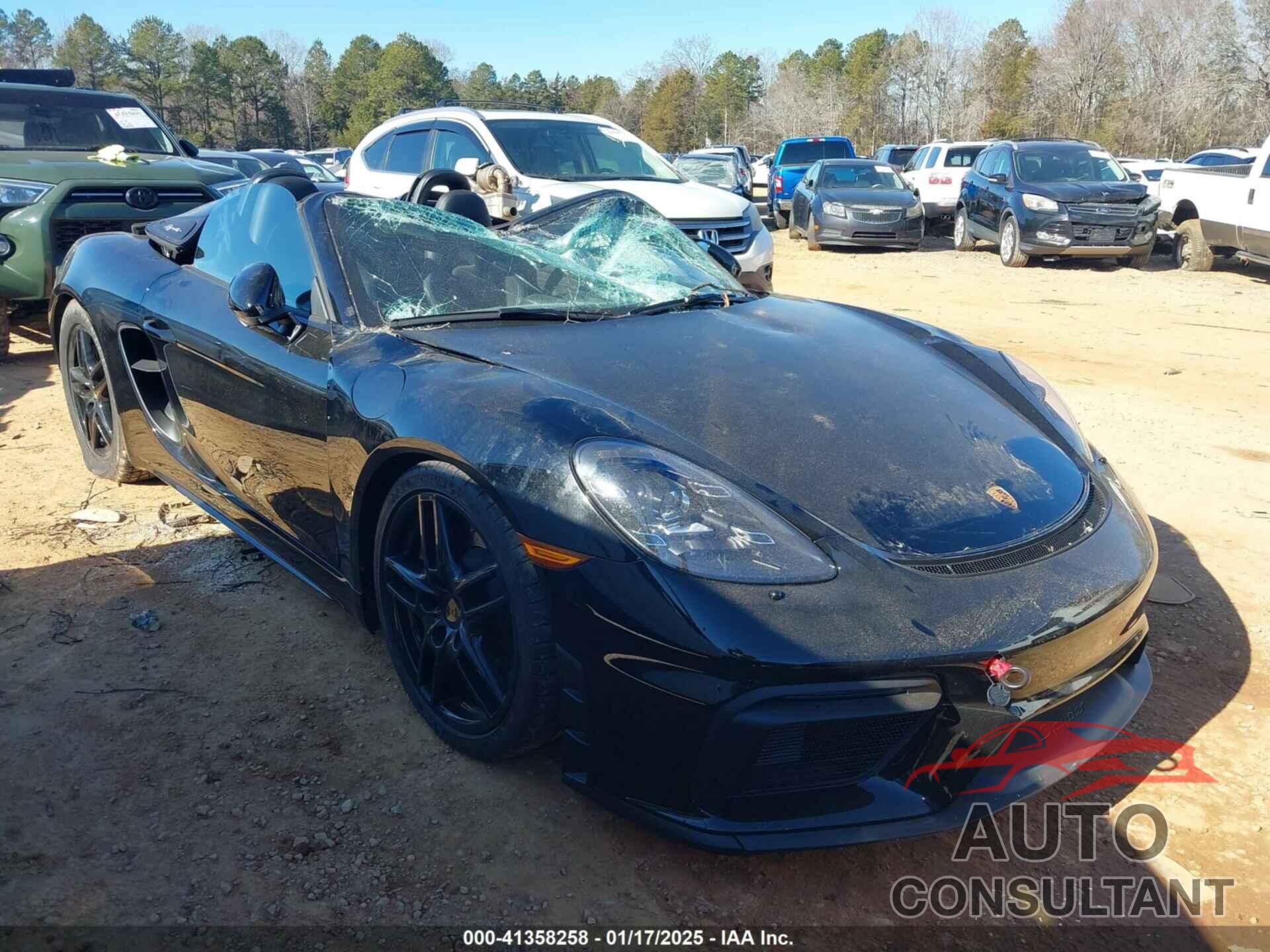 PORSCHE 718 SPYDER 2021 - WP0CC2A81MS240303
