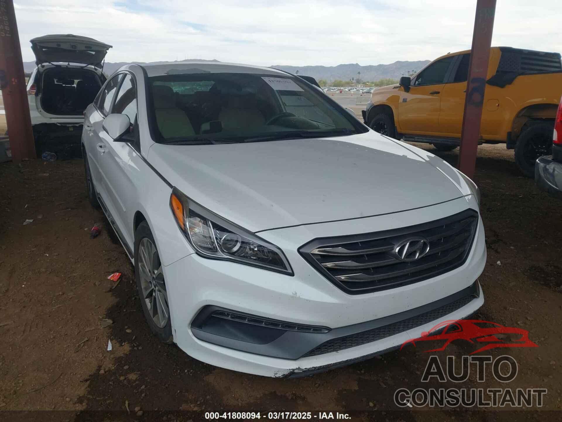 HYUNDAI SONATA 2016 - 5NPE34AF1GH410486
