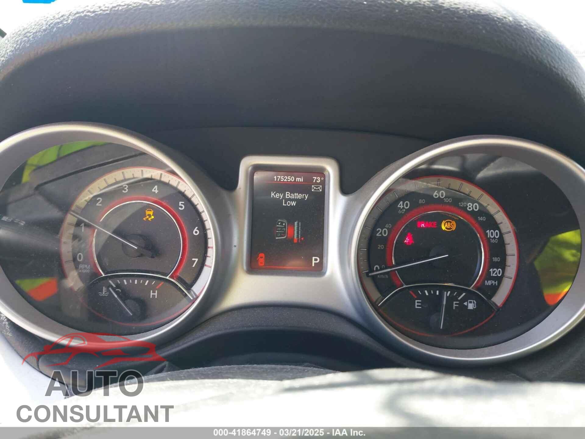 DODGE JOURNEY 2014 - 3C4PDCABXET202021