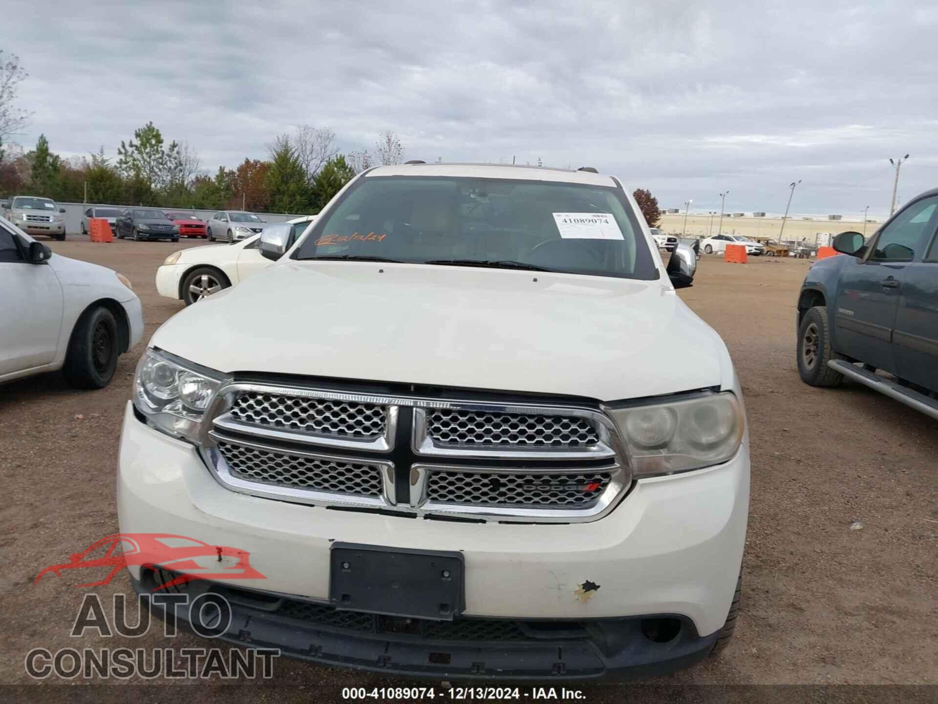 DODGE DURANGO 2012 - 1C4SDHETXCC361284