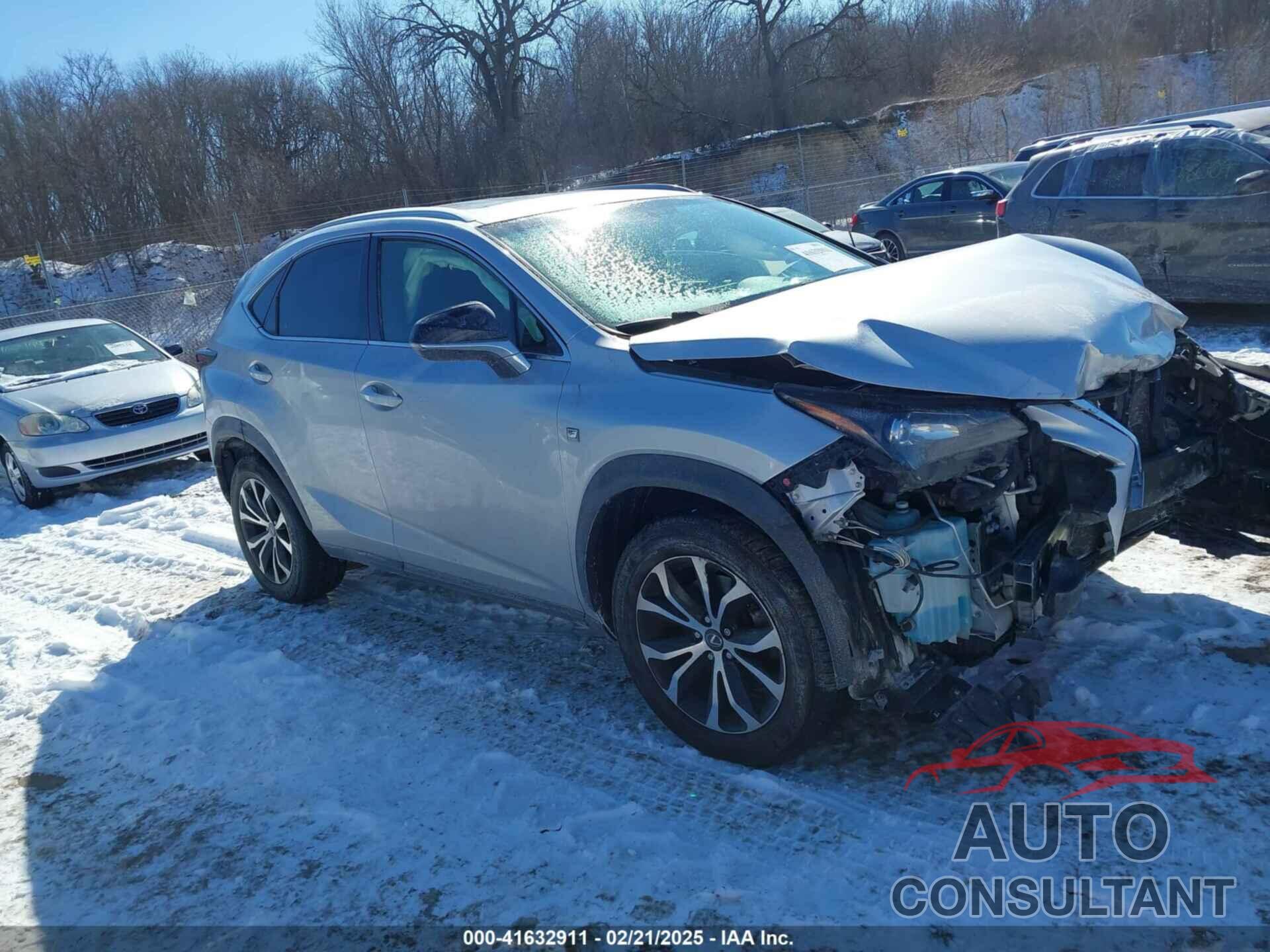 LEXUS NX 200T 2017 - JTJBARBZ0H2125289