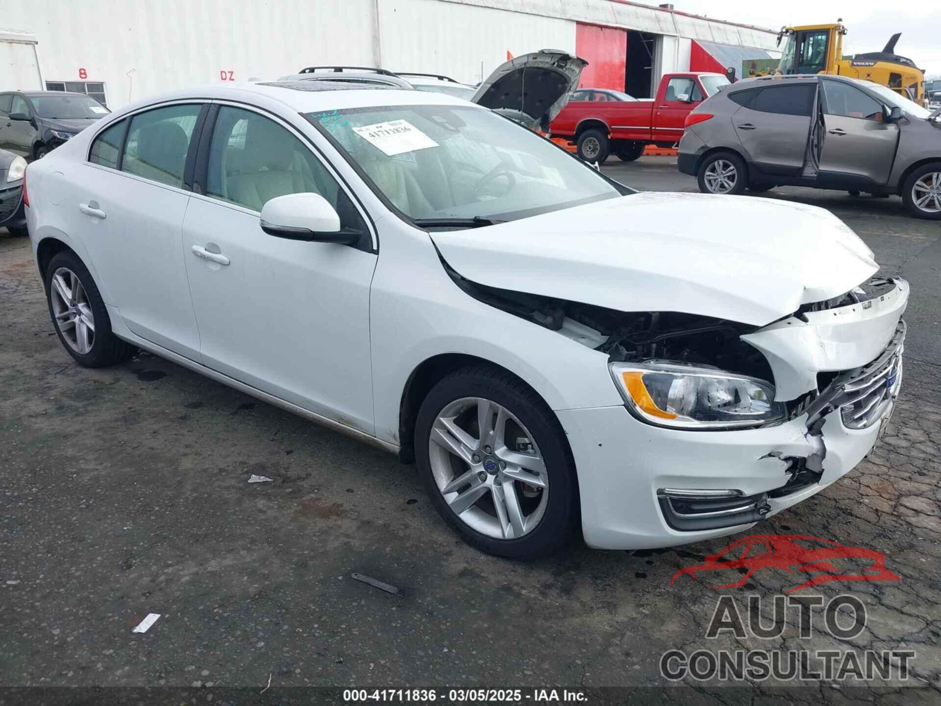 VOLVO S60 2015 - YV126MFK4F2349564