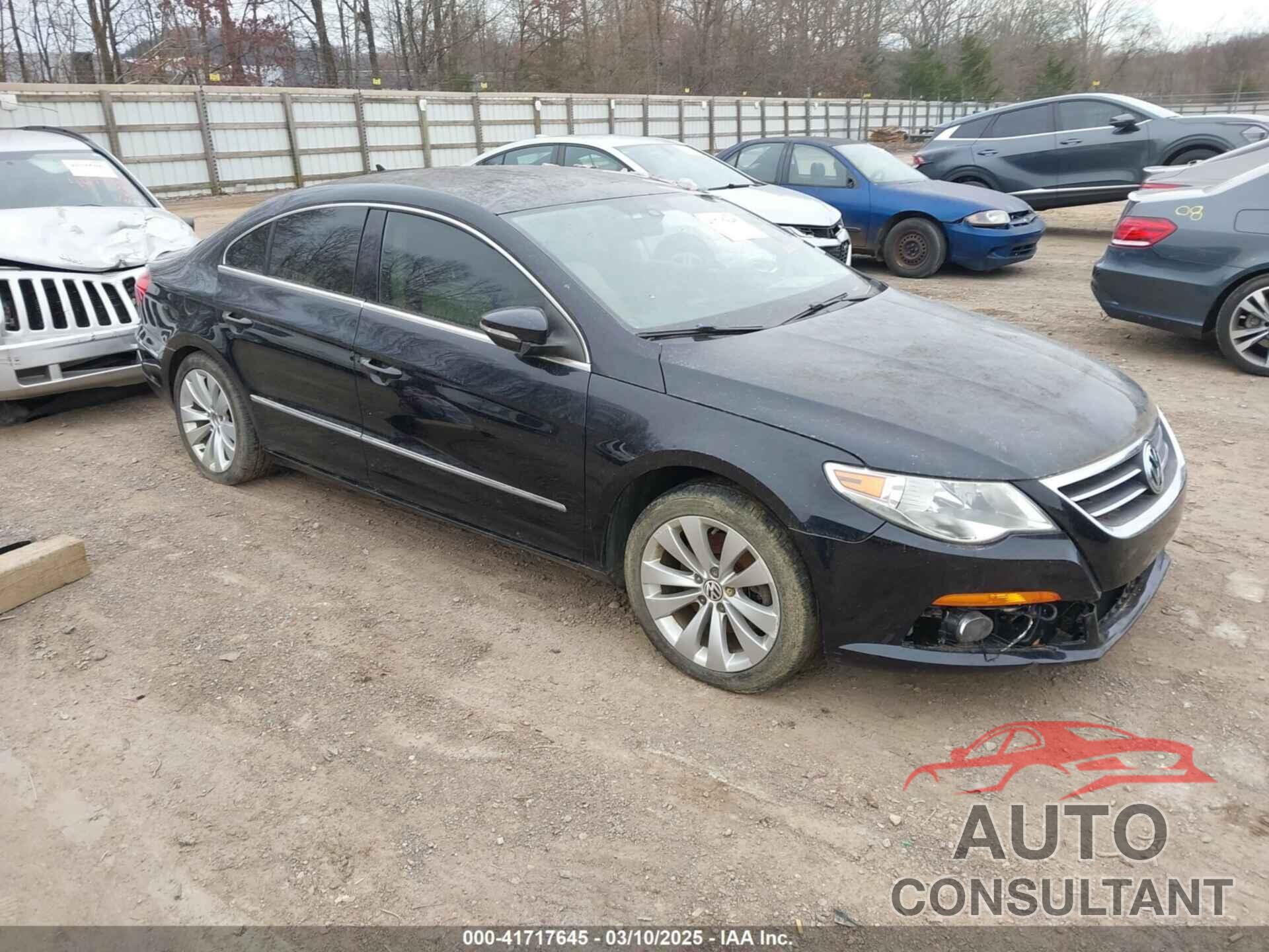 VOLKSWAGEN CC 2010 - WVWML7AN0AE503334