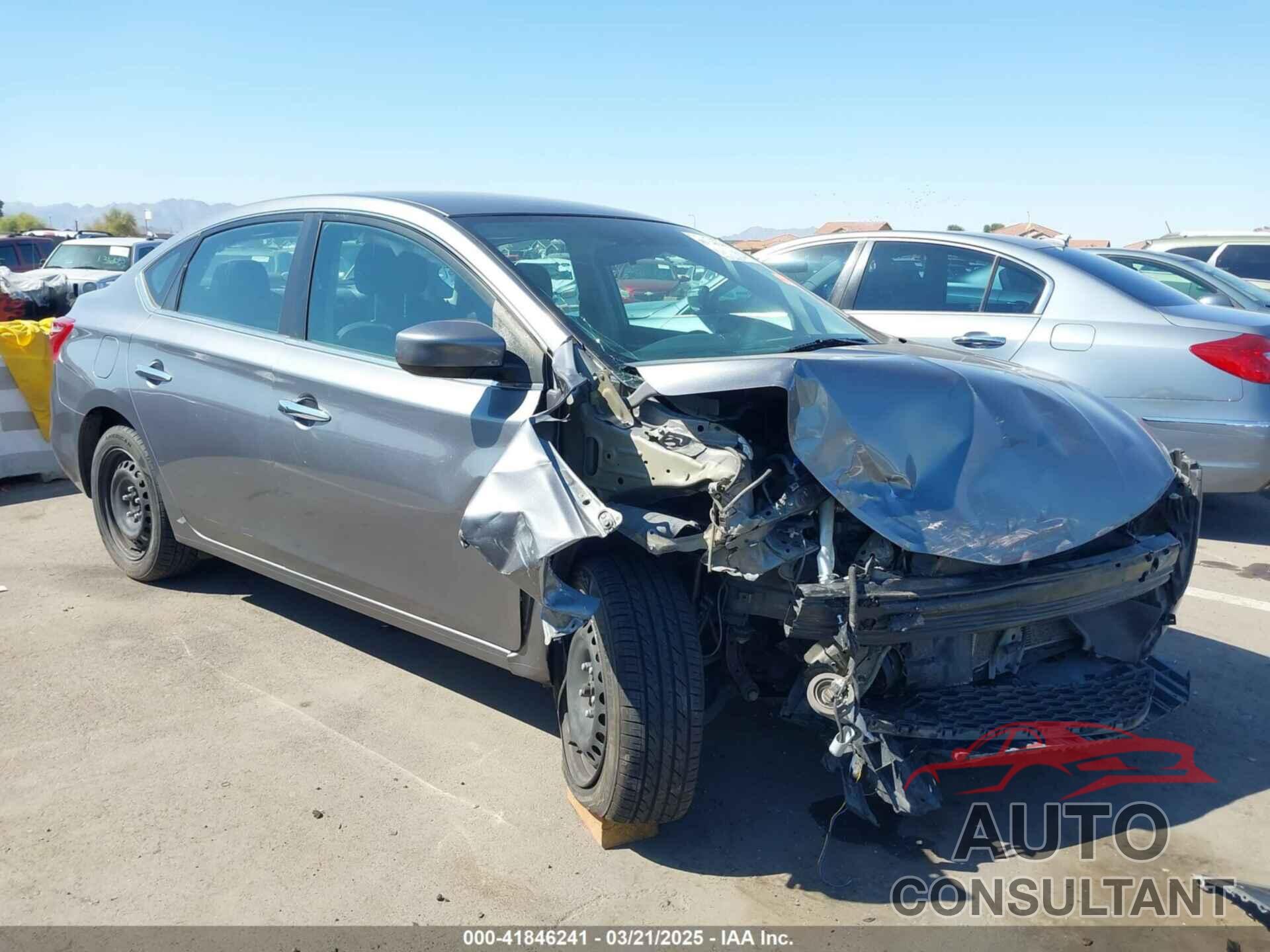 NISSAN SENTRA 2017 - 3N1AB7APXHY313466