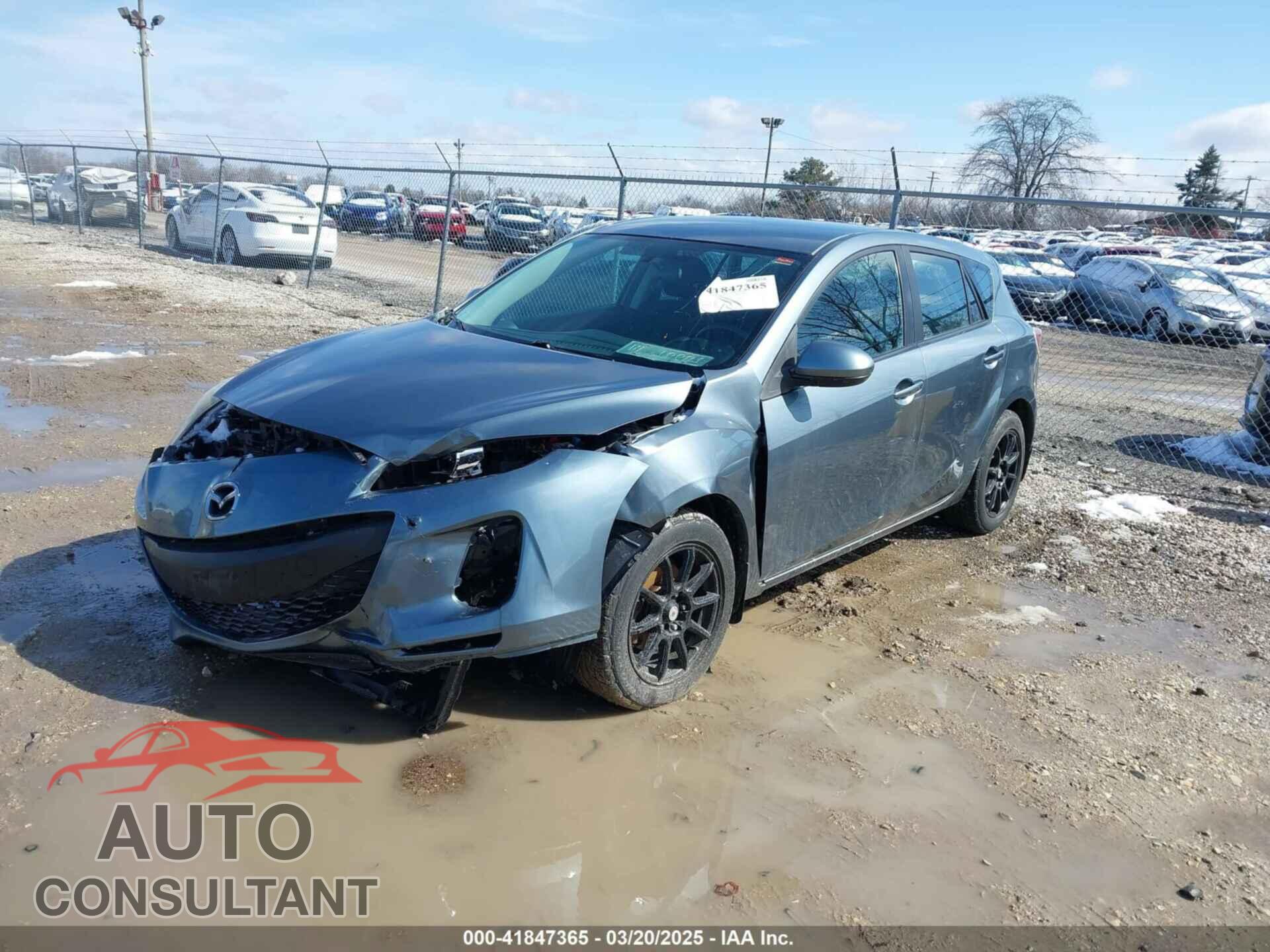 MAZDA MAZDA3 2013 - JM1BL1L79D1705300