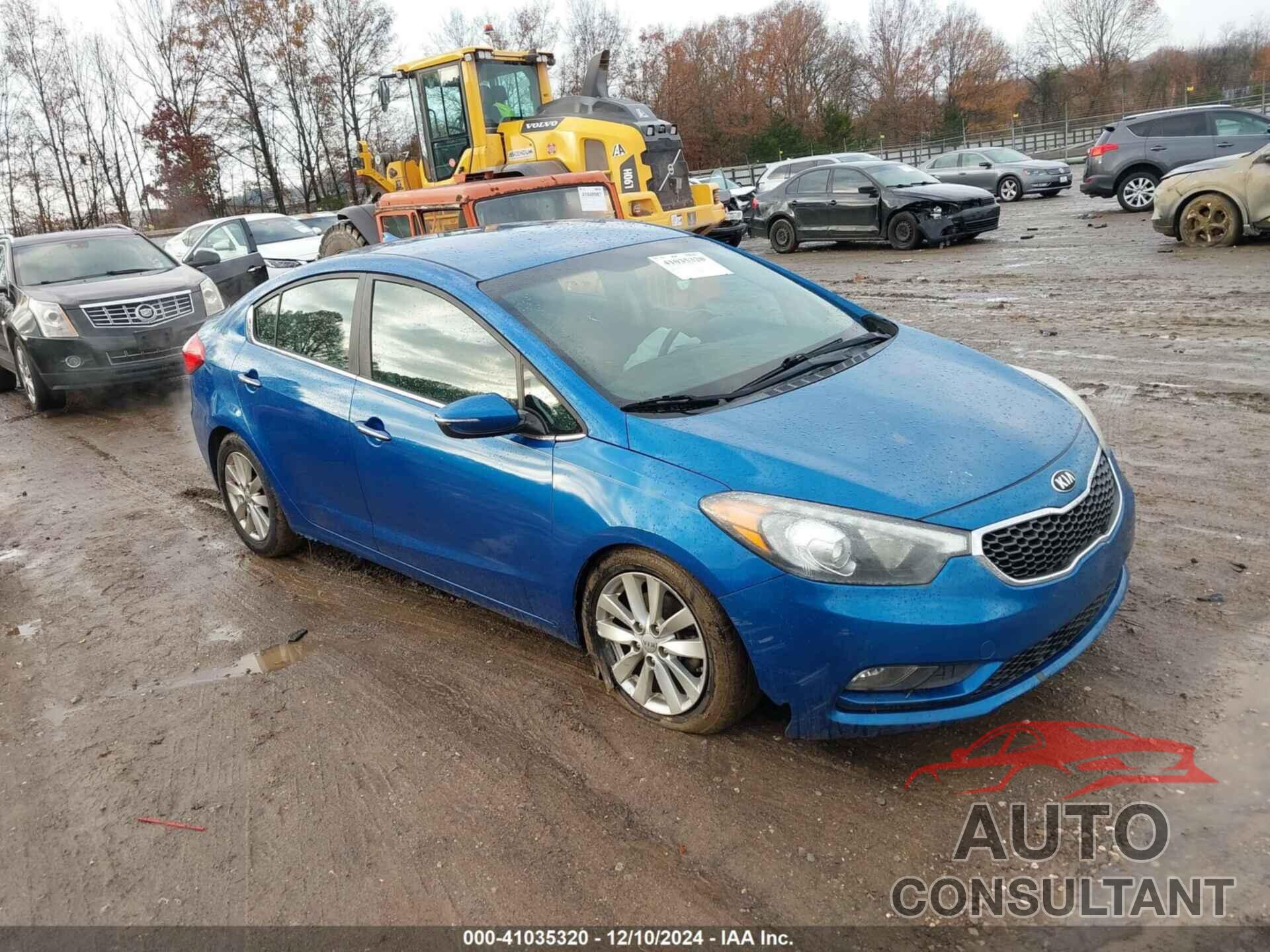 KIA FORTE 2014 - KNAFX4A80E5088475