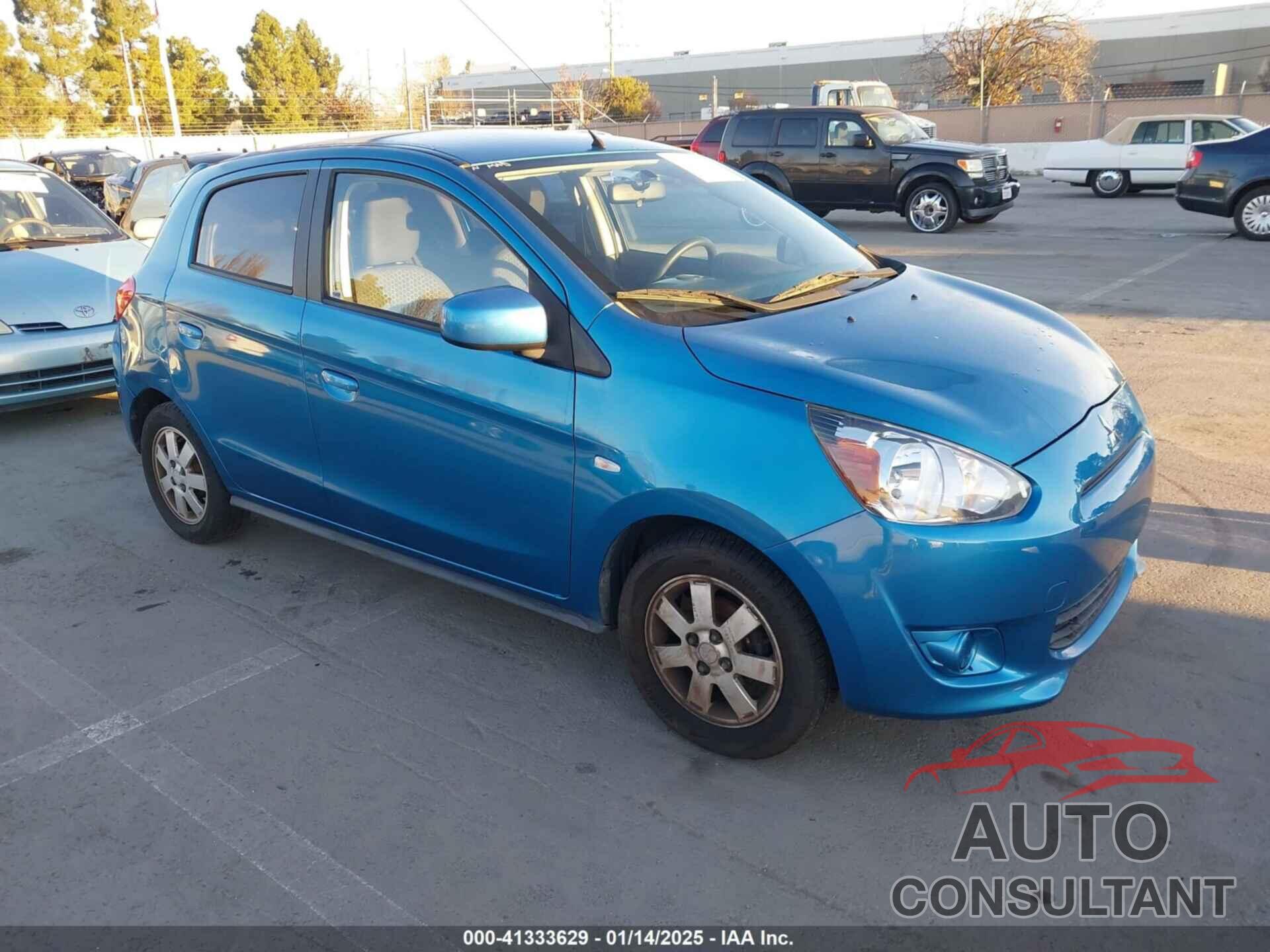 MITSUBISHI MIRAGE 2014 - ML32A3HJ4EH004021