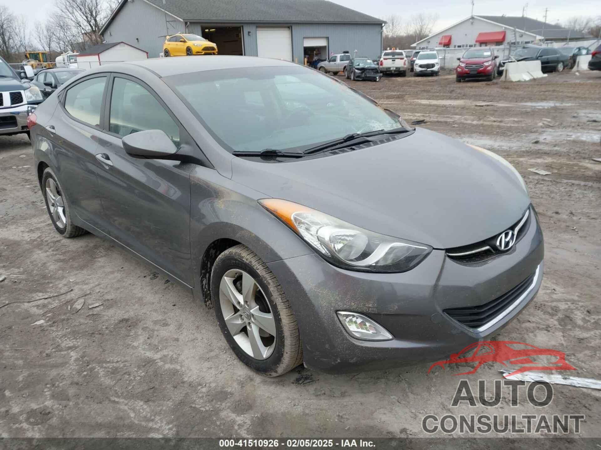 HYUNDAI ELANTRA 2012 - 5NPDH4AE0CH061769