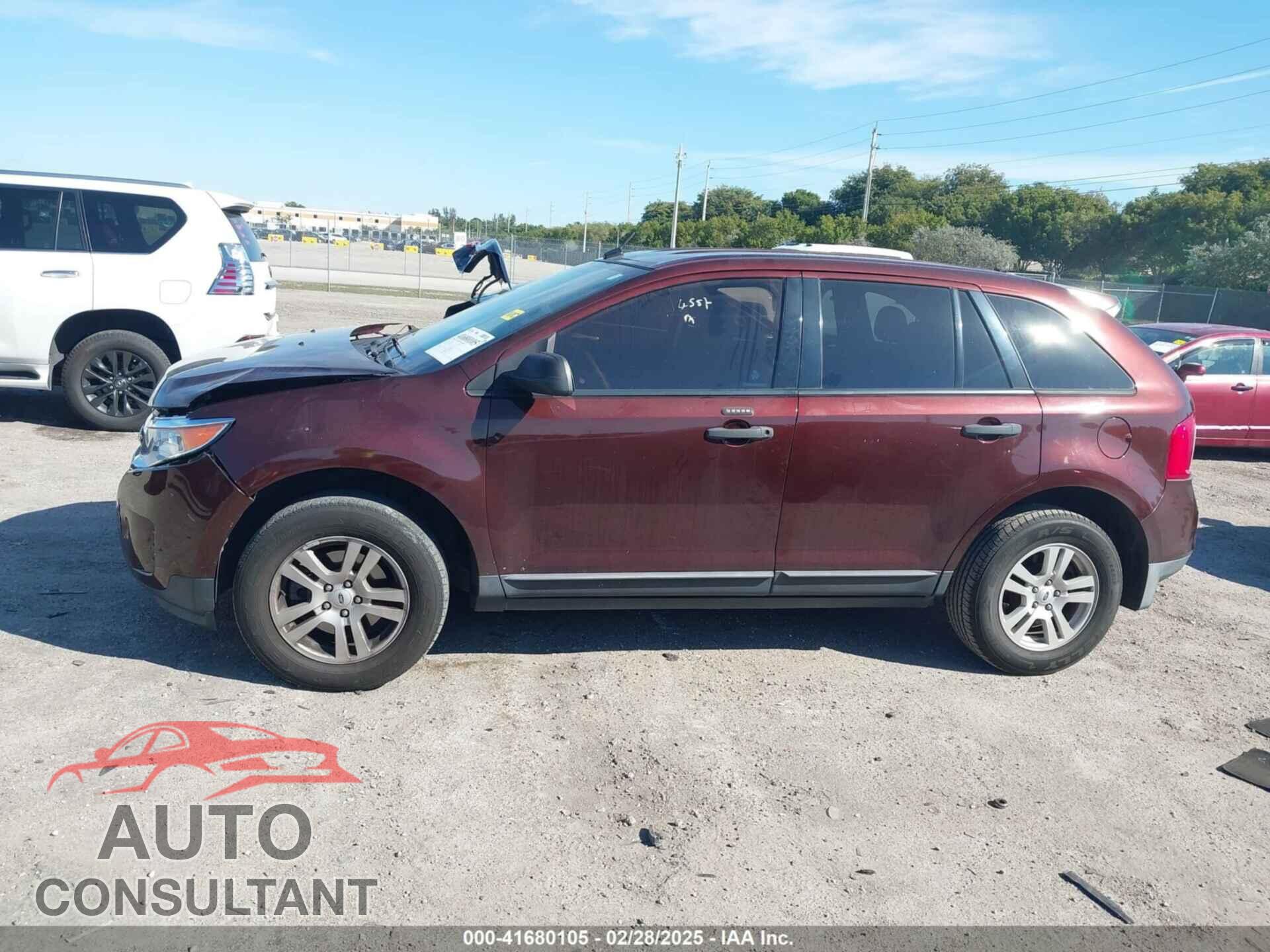FORD EDGE 2012 - 2FMDK3GC9CBA44557