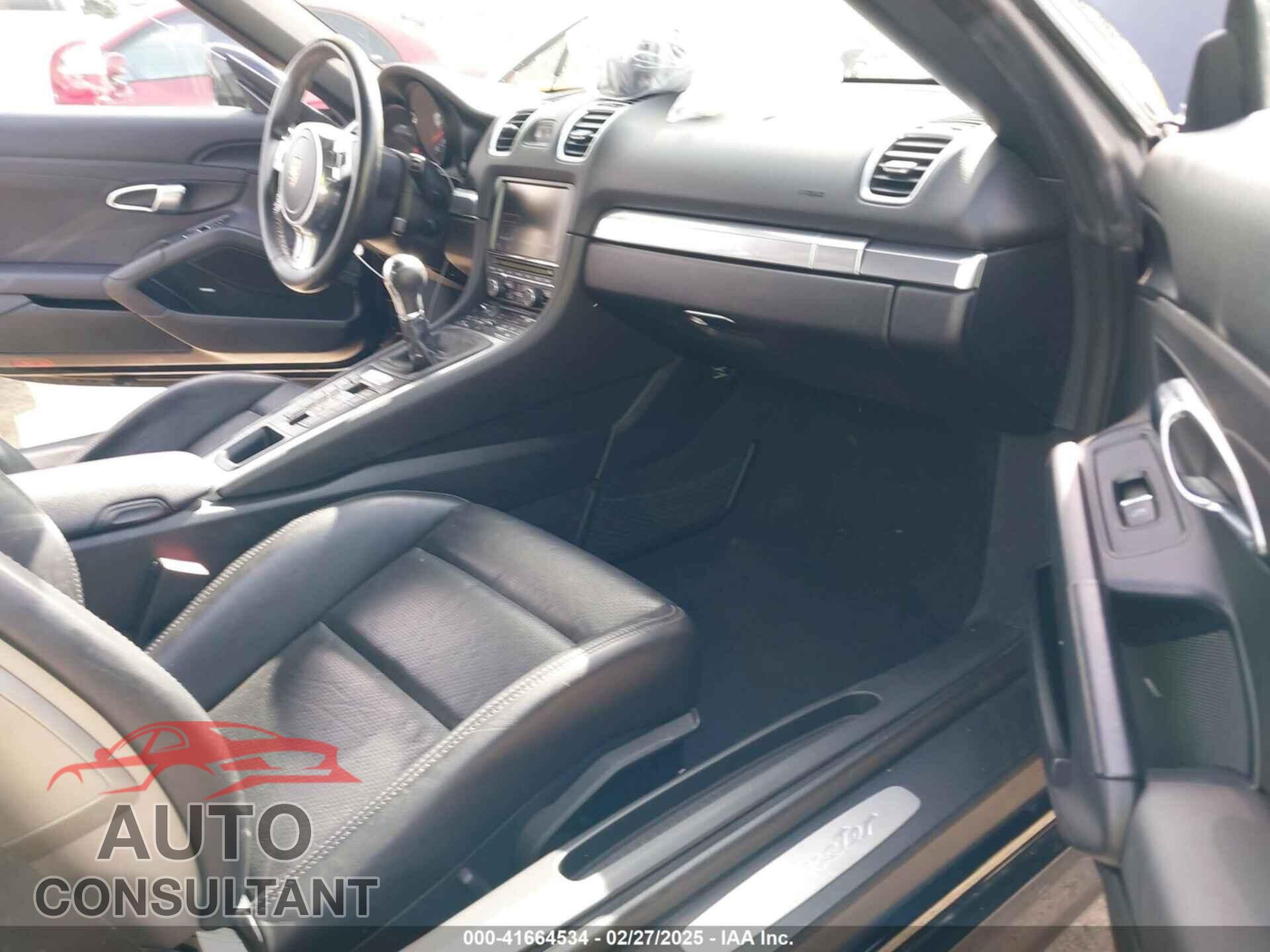 PORSCHE BOXSTER 2013 - WP0CA2A82DS112948