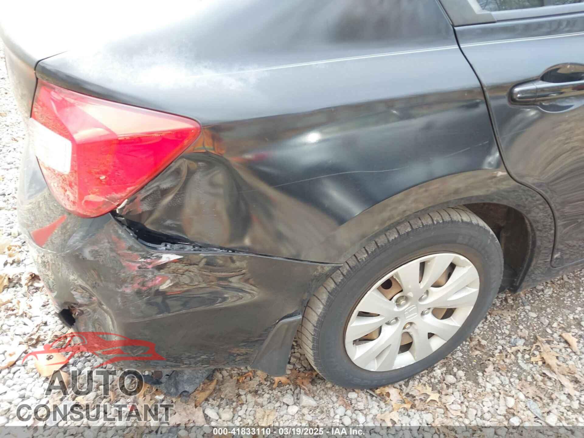 HONDA CIVIC 2012 - 2HGFB2F5XCH610699
