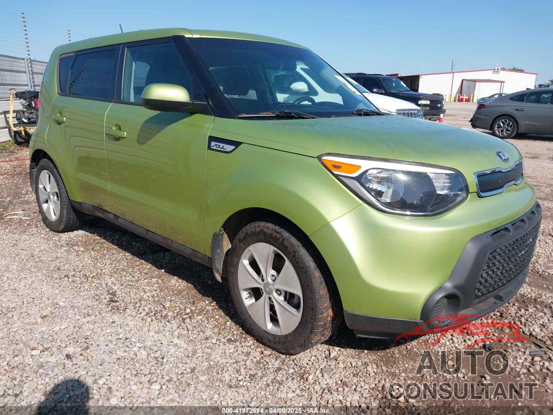 KIA SOUL 2015 - KNDJN2A22F7785445