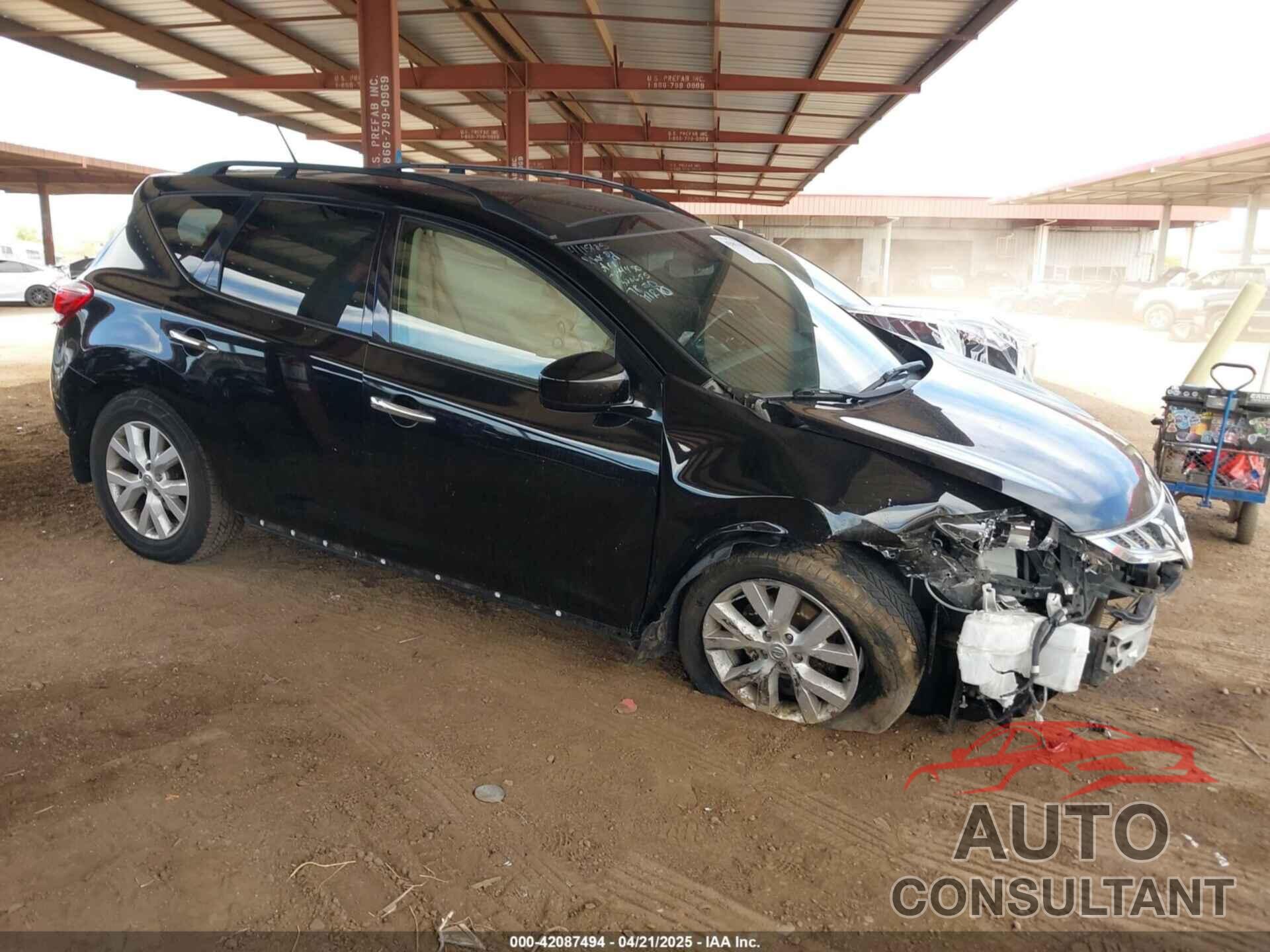 NISSAN MURANO 2013 - JN8AZ1MW6DW320655