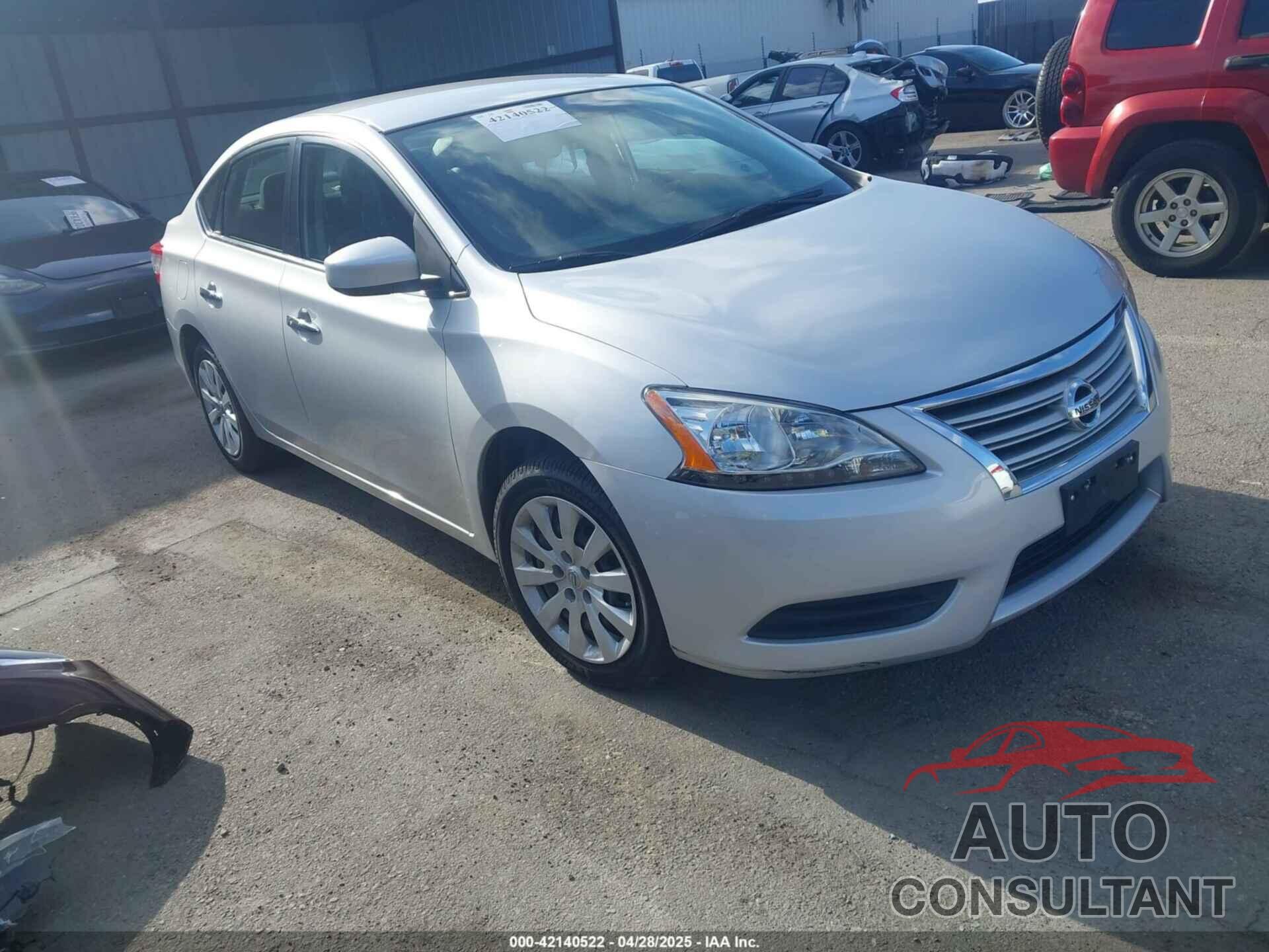 NISSAN SENTRA 2015 - 3N1AB7AP8FL665794