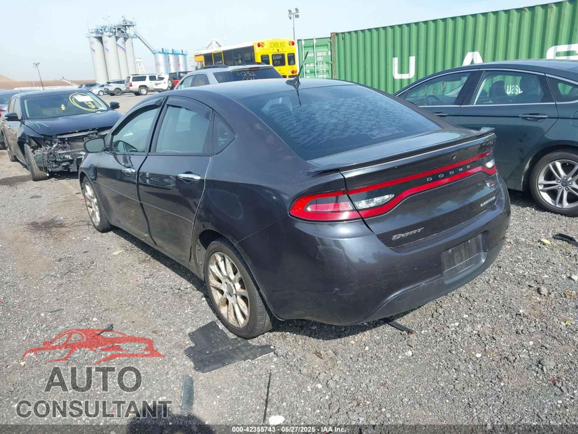 DODGE DART 2013 - 1C3CDFCA7DD182260