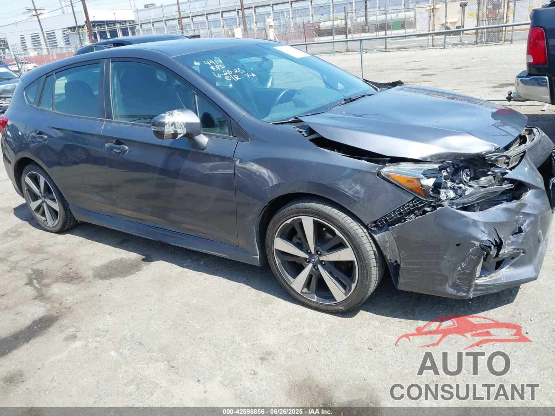 SUBARU IMPREZA 2019 - 4S3GTAM63K3730979