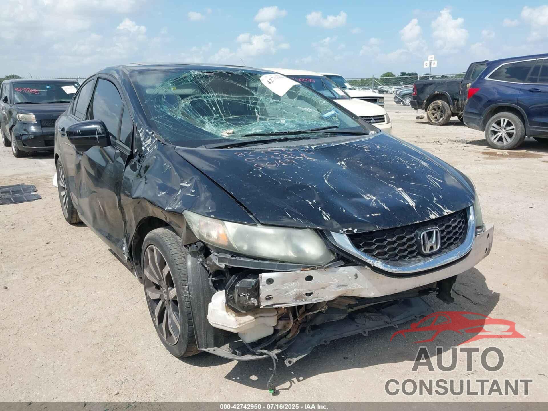 HONDA CIVIC 2015 - 19XFB2F92FE063218