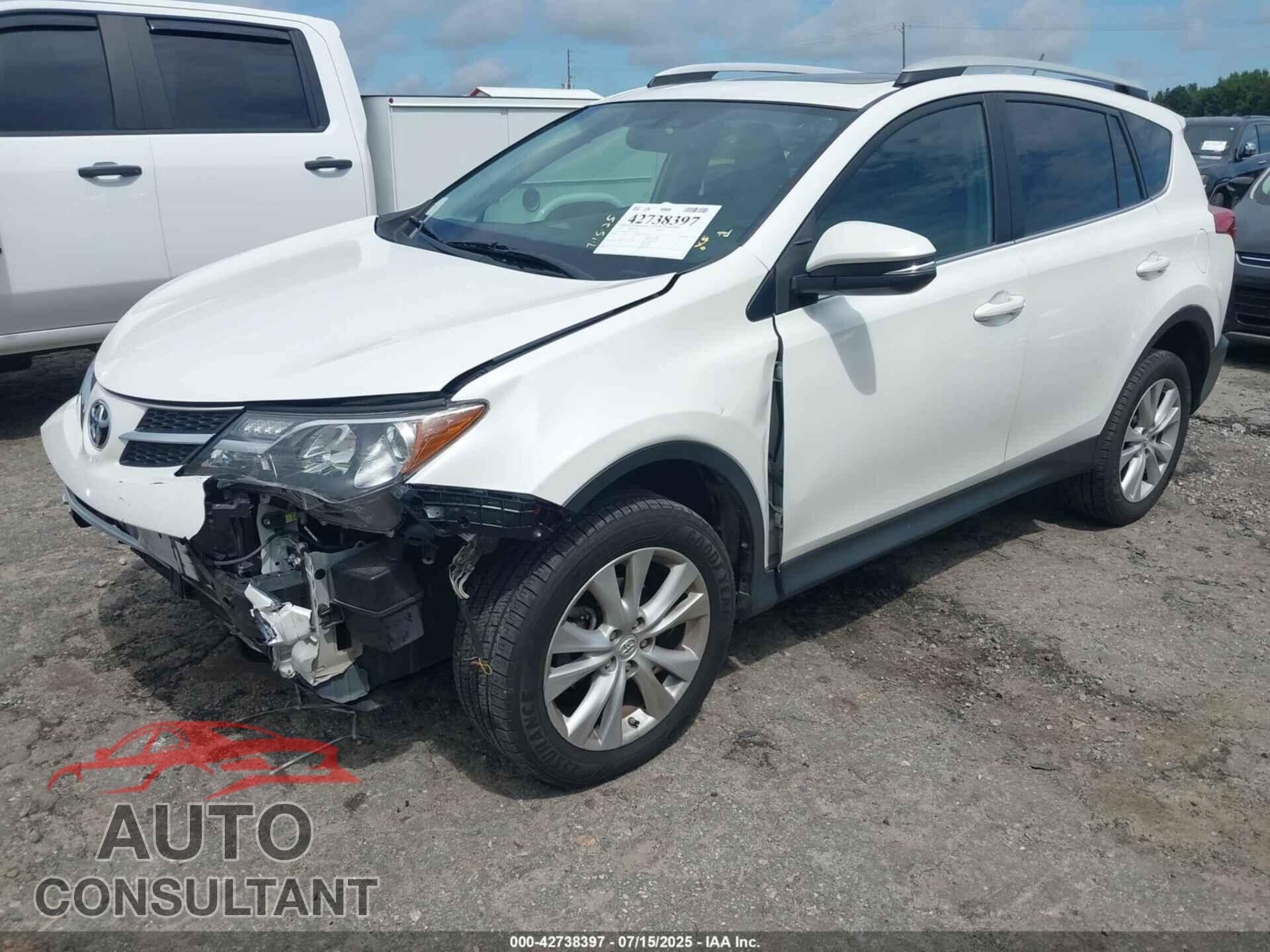 TOYOTA RAV4 2013 - 2T3DFREV6DW110237