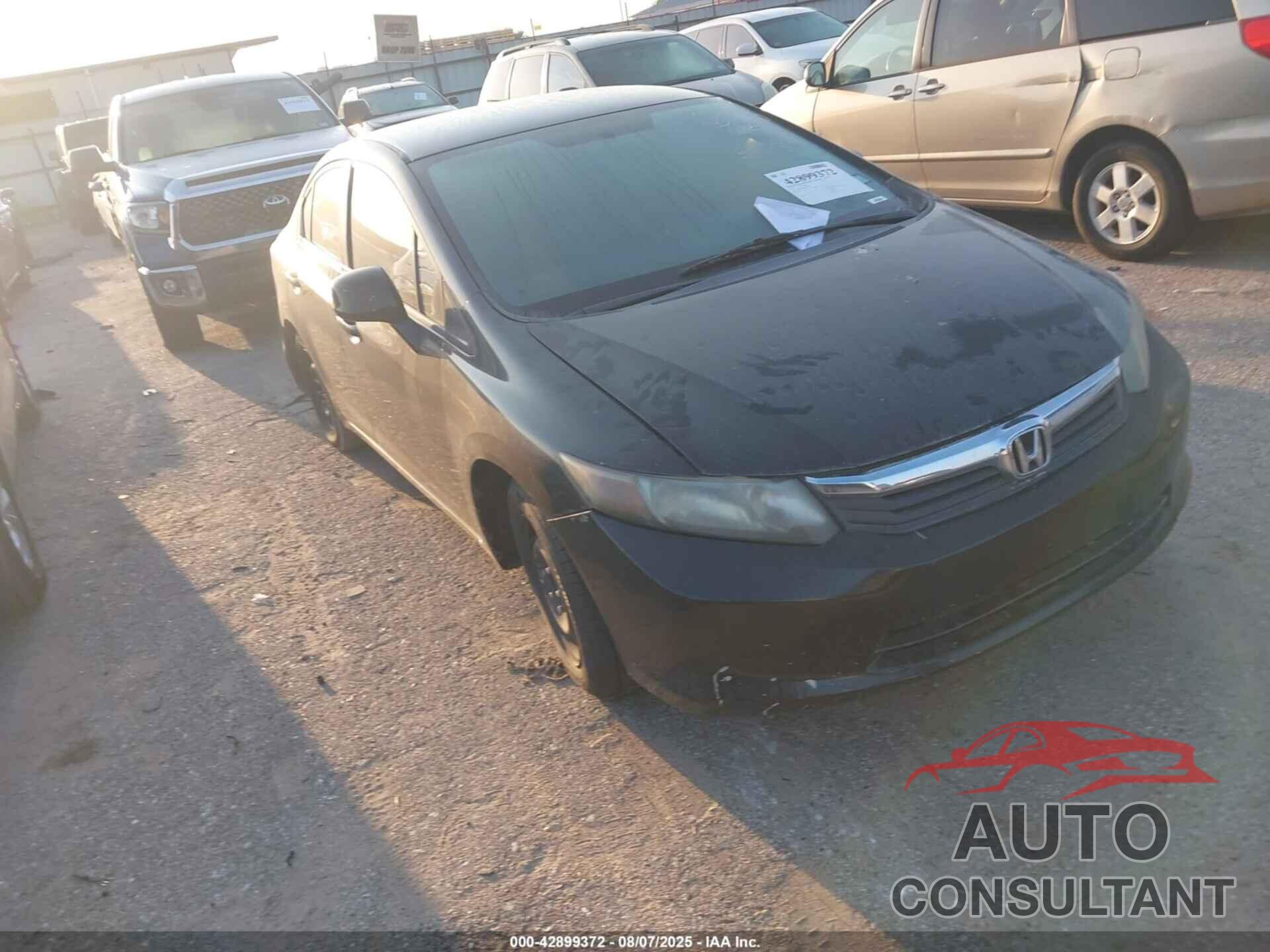 HONDA CIVIC 2012 - 2HGFB2F58CH307260