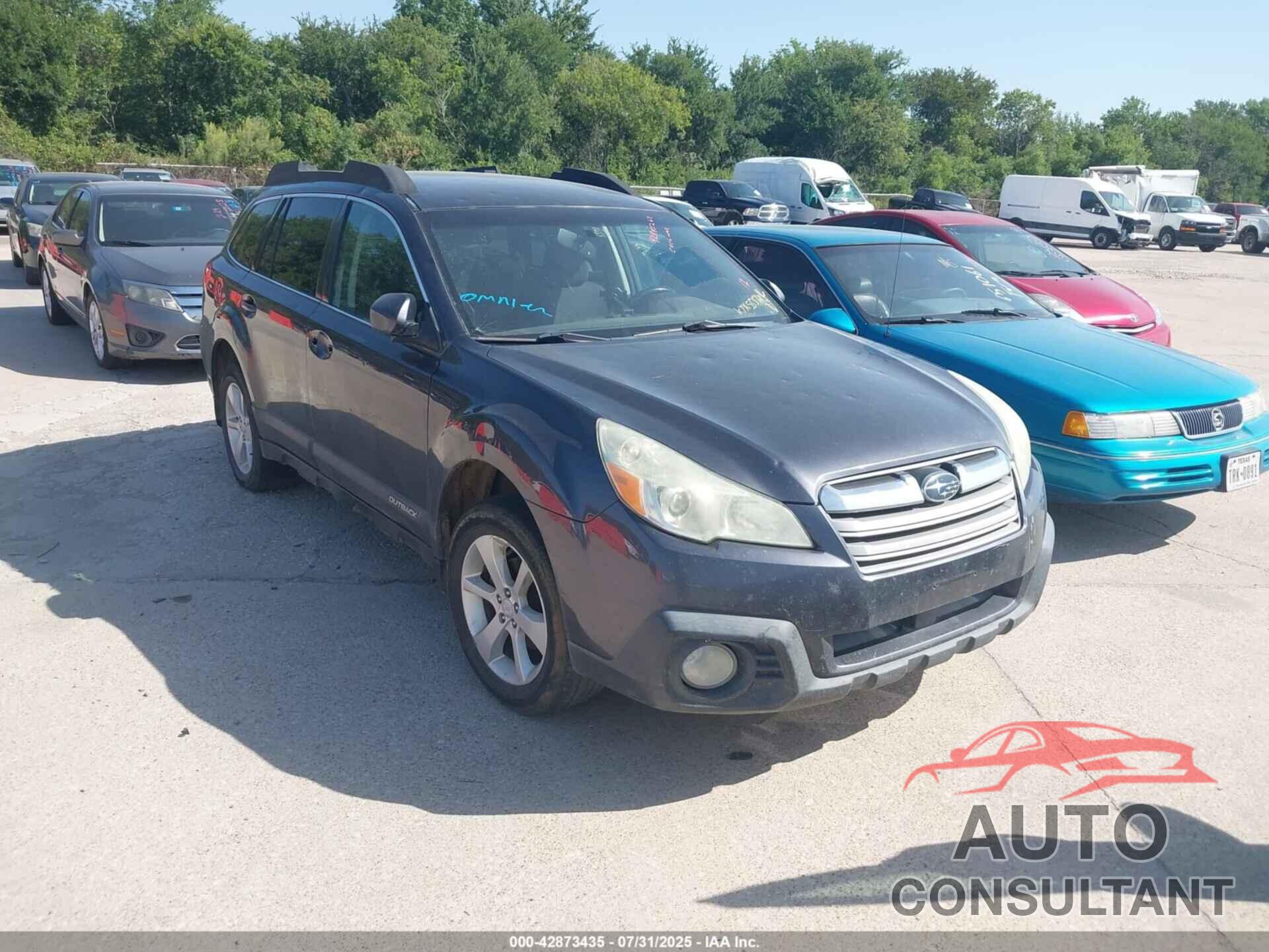 SUBARU OUTBACK 2013 - 4S4BRCCC3D3254047