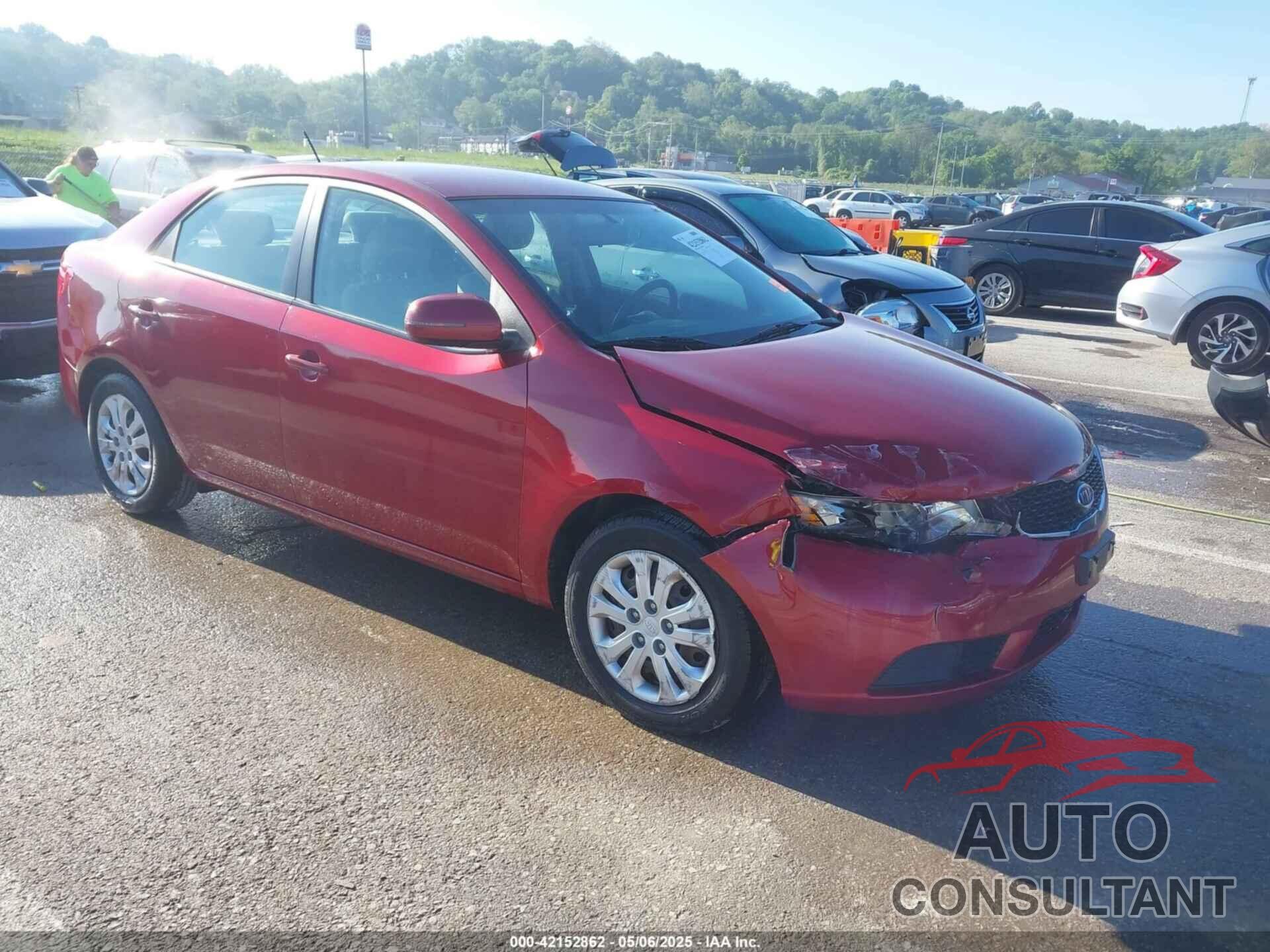 KIA FORTE EX AUTOMATIC 2012 - KNAFU4A26C5483780