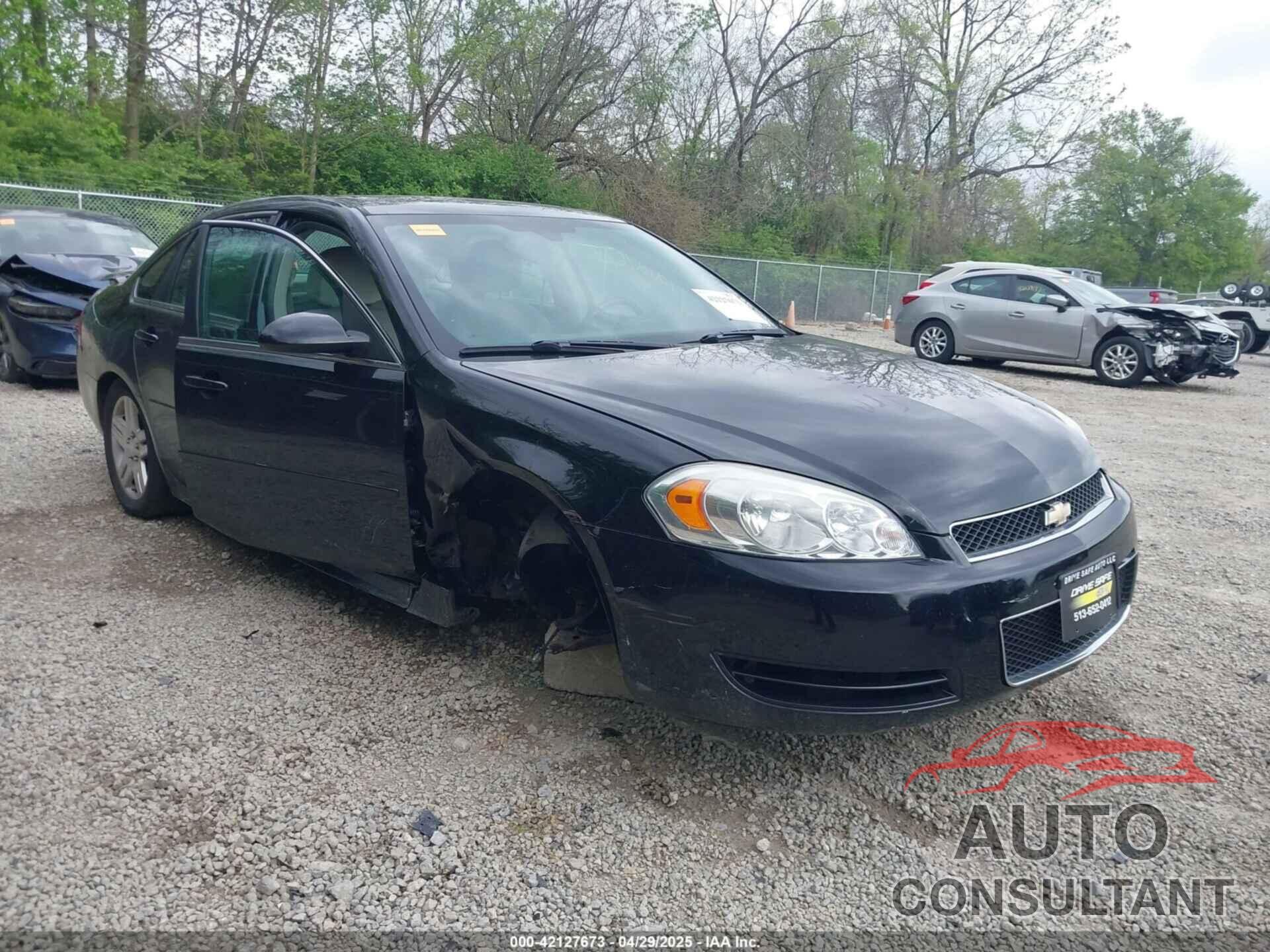 CHEVROLET IMPALA 2013 - 2G1WG5E3XD1100325