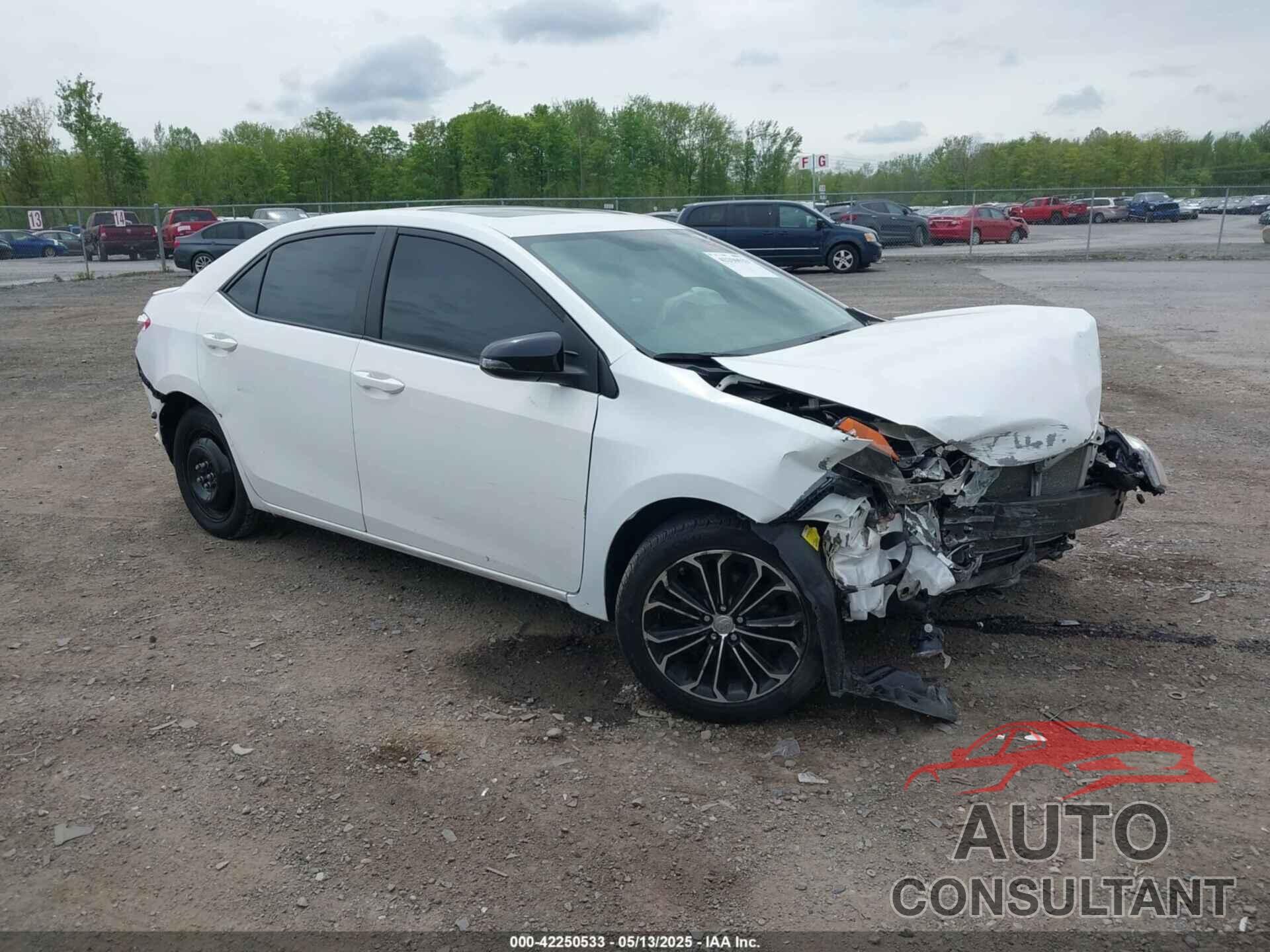 TOYOTA COROLLA 2015 - 2T1BURHE4FC402118