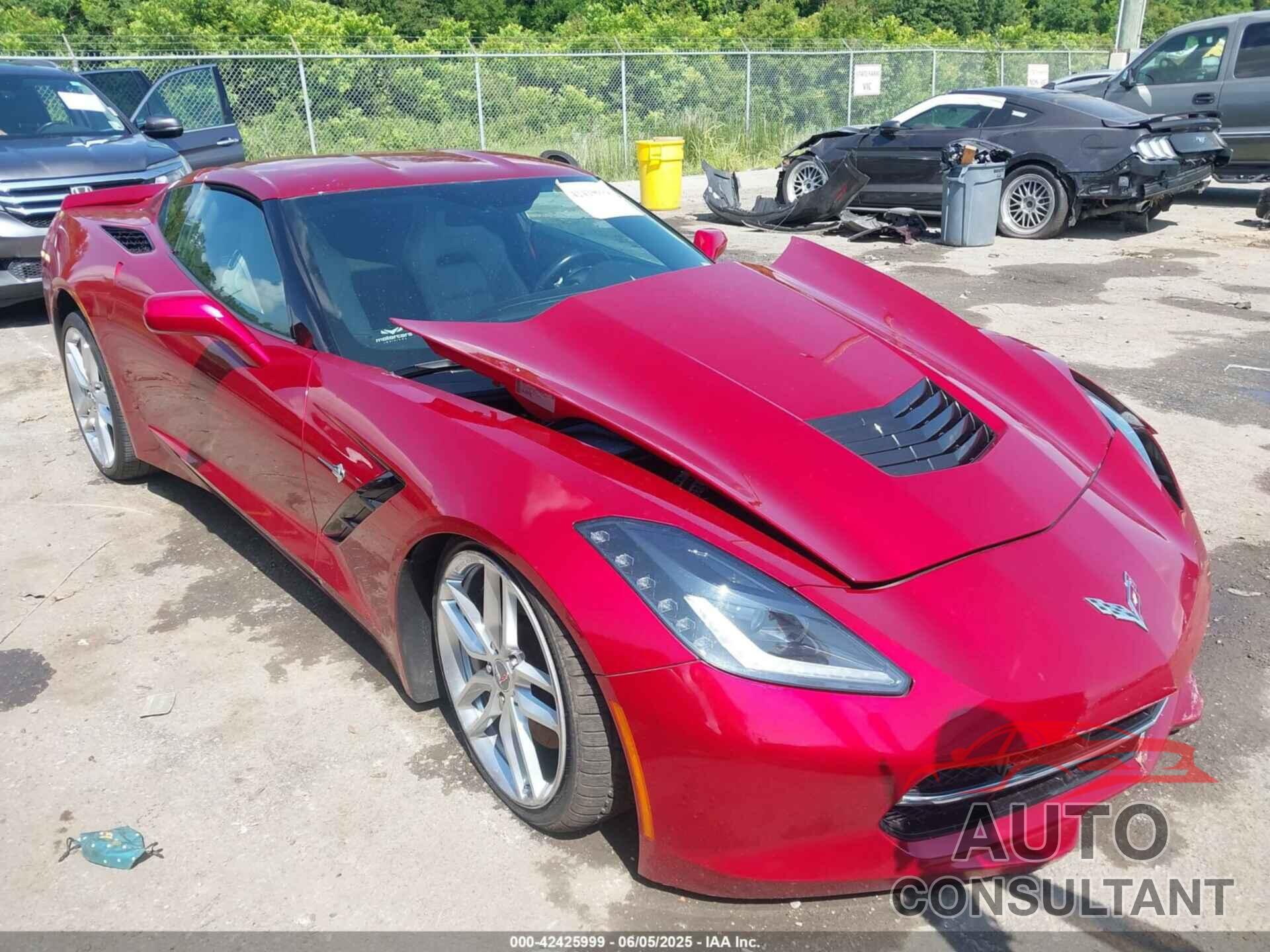 CHEVROLET CORVETTE STINGRAY 2014 - 1G1YH2D77E5126891