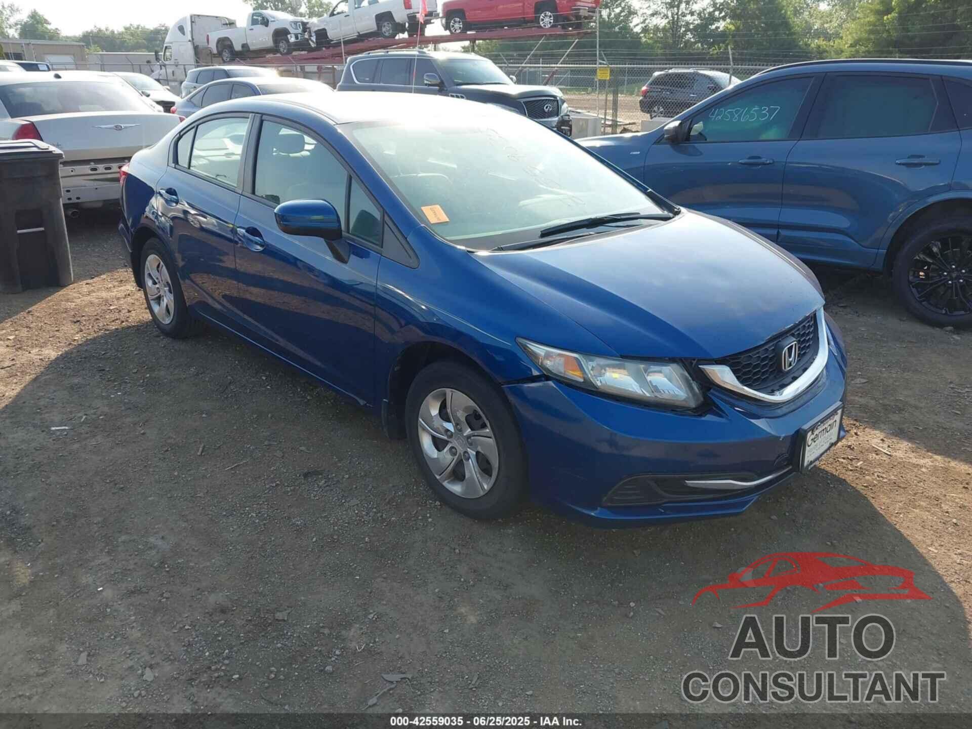 HONDA CIVIC 2014 - 19XFB2F52EE014970