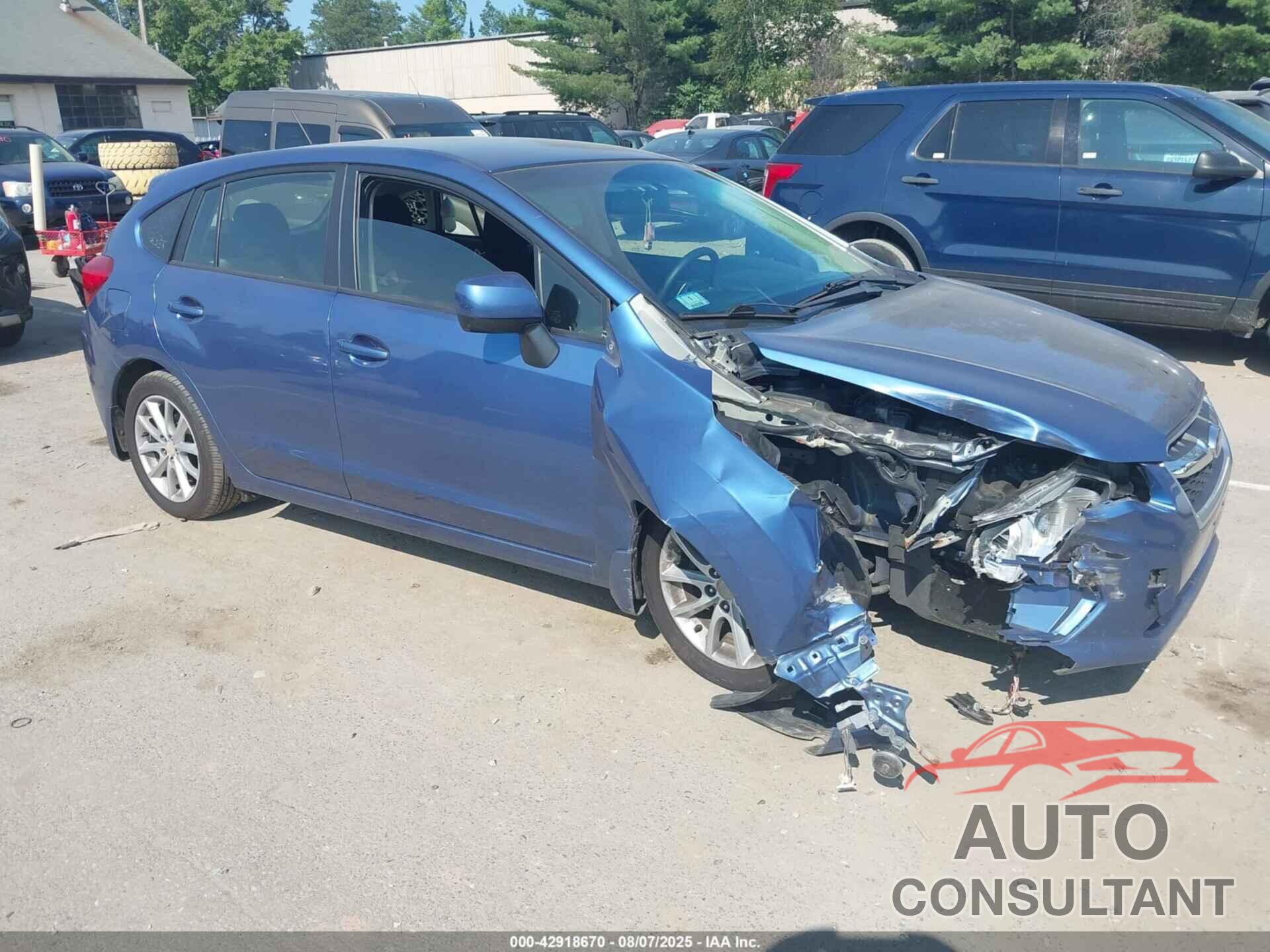 SUBARU IMPREZA 2014 - JF1GPAC66E8253872