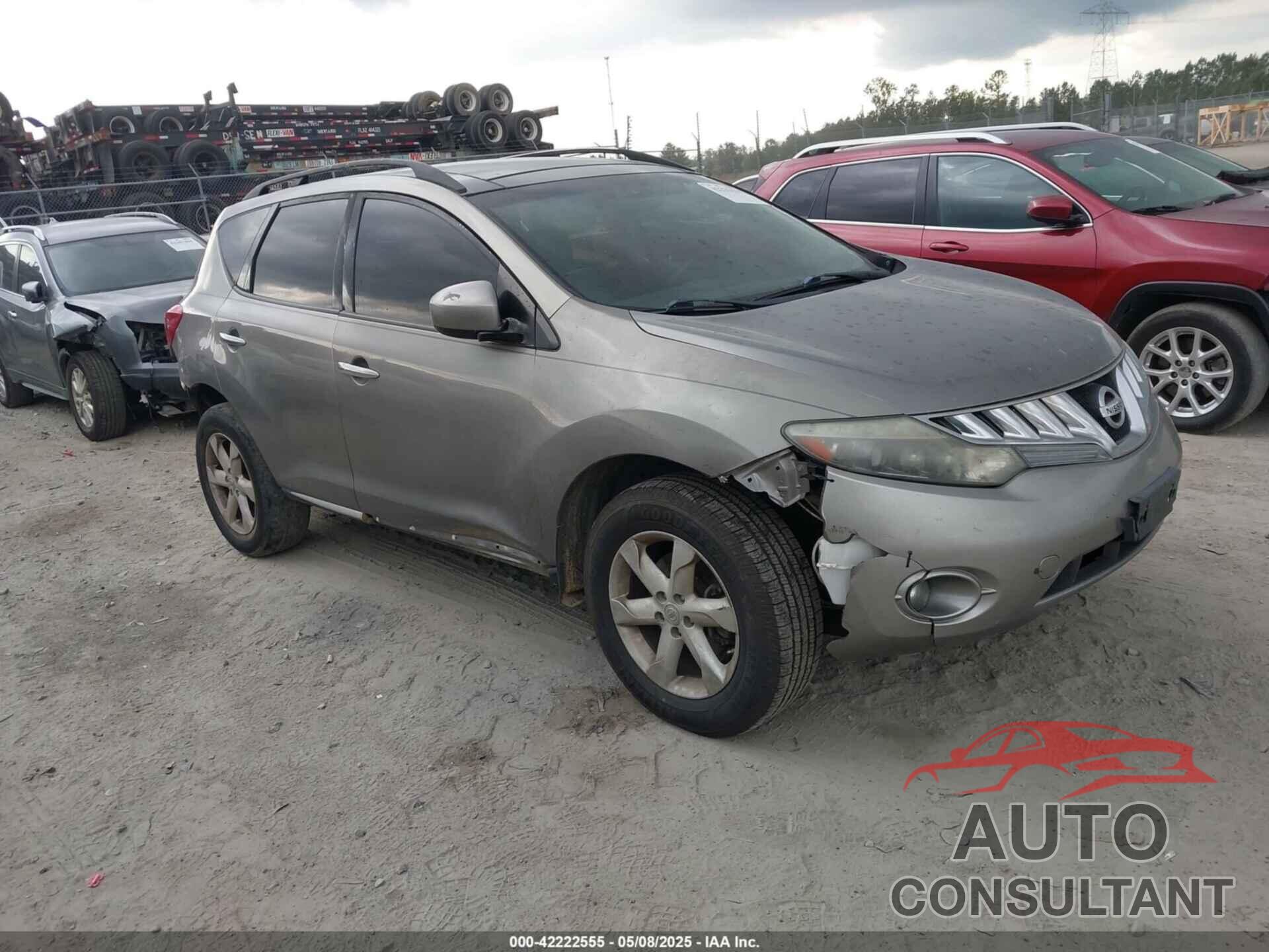 NISSAN MURANO 2010 - JN8AZ1MW2AW133778