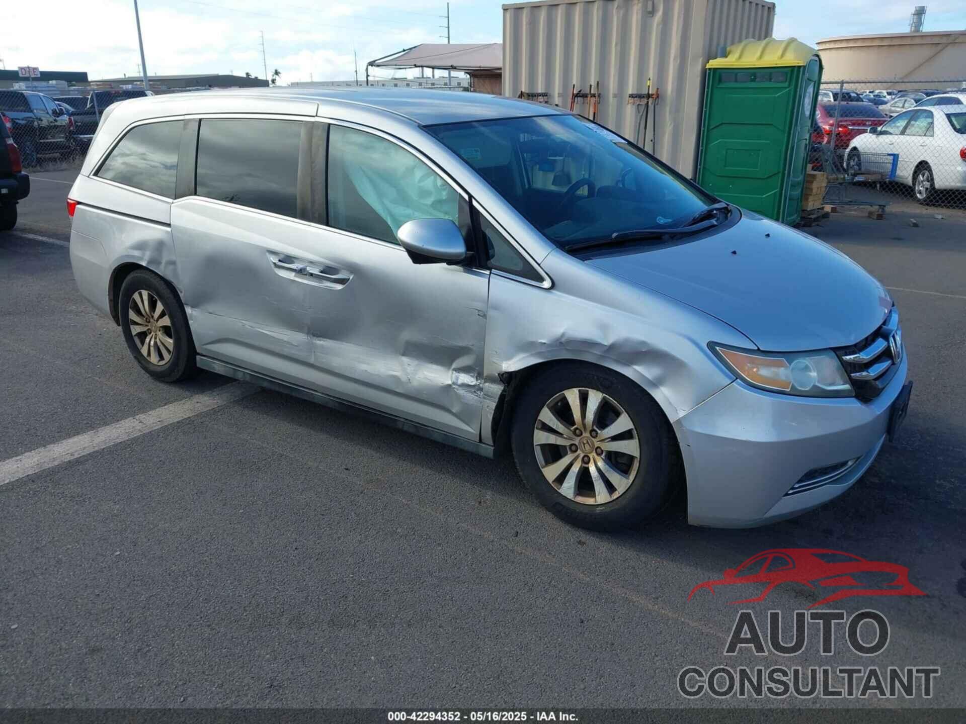 HONDA ODYSSEY 2014 - 5FNRL5H49EB087893