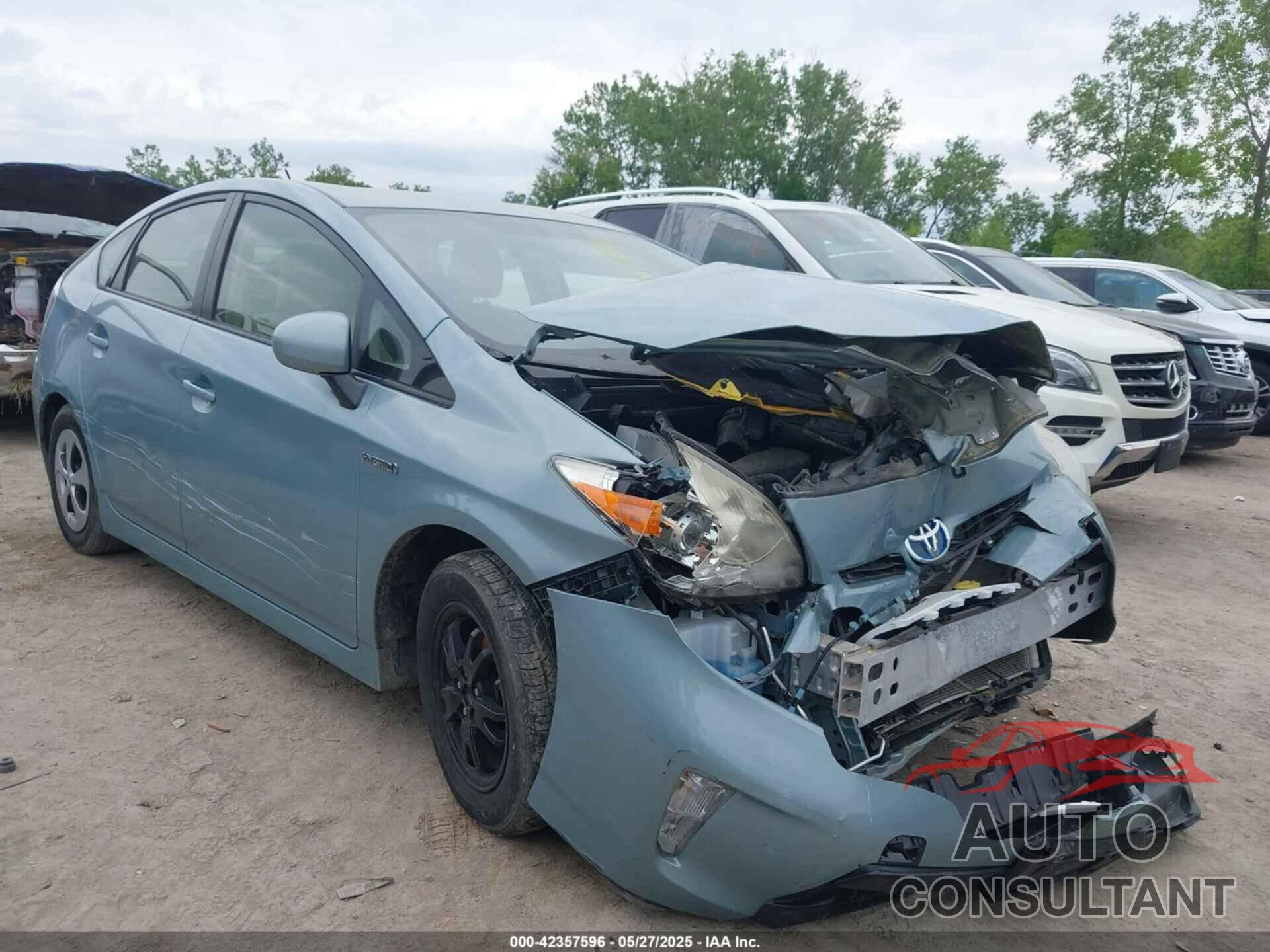 TOYOTA PRIUS 2013 - JTDKN3DU7D5545968