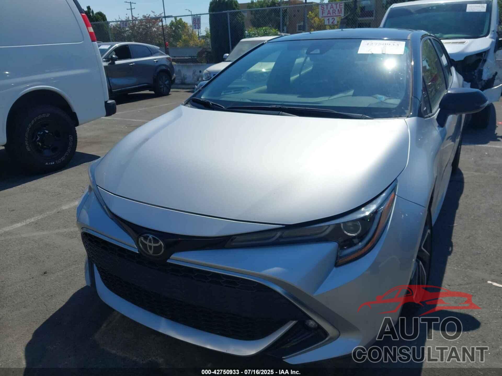 TOYOTA COROLLA 2022 - JTNC4MBE2N3163476