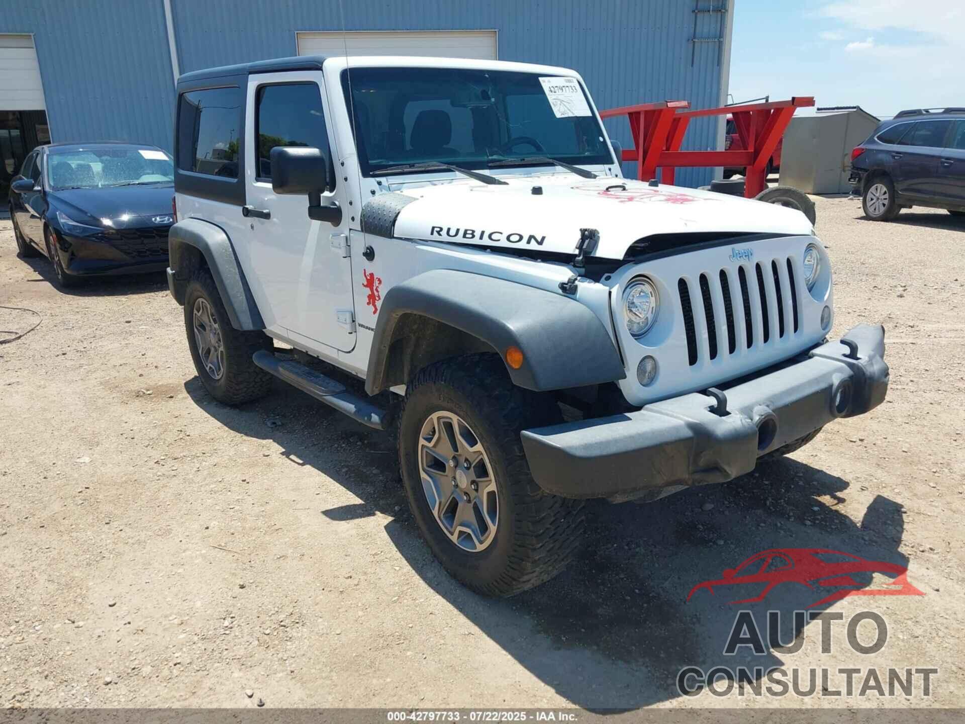 JEEP WRANGLER JK 2018 - 1C4BJWCG3JL822986