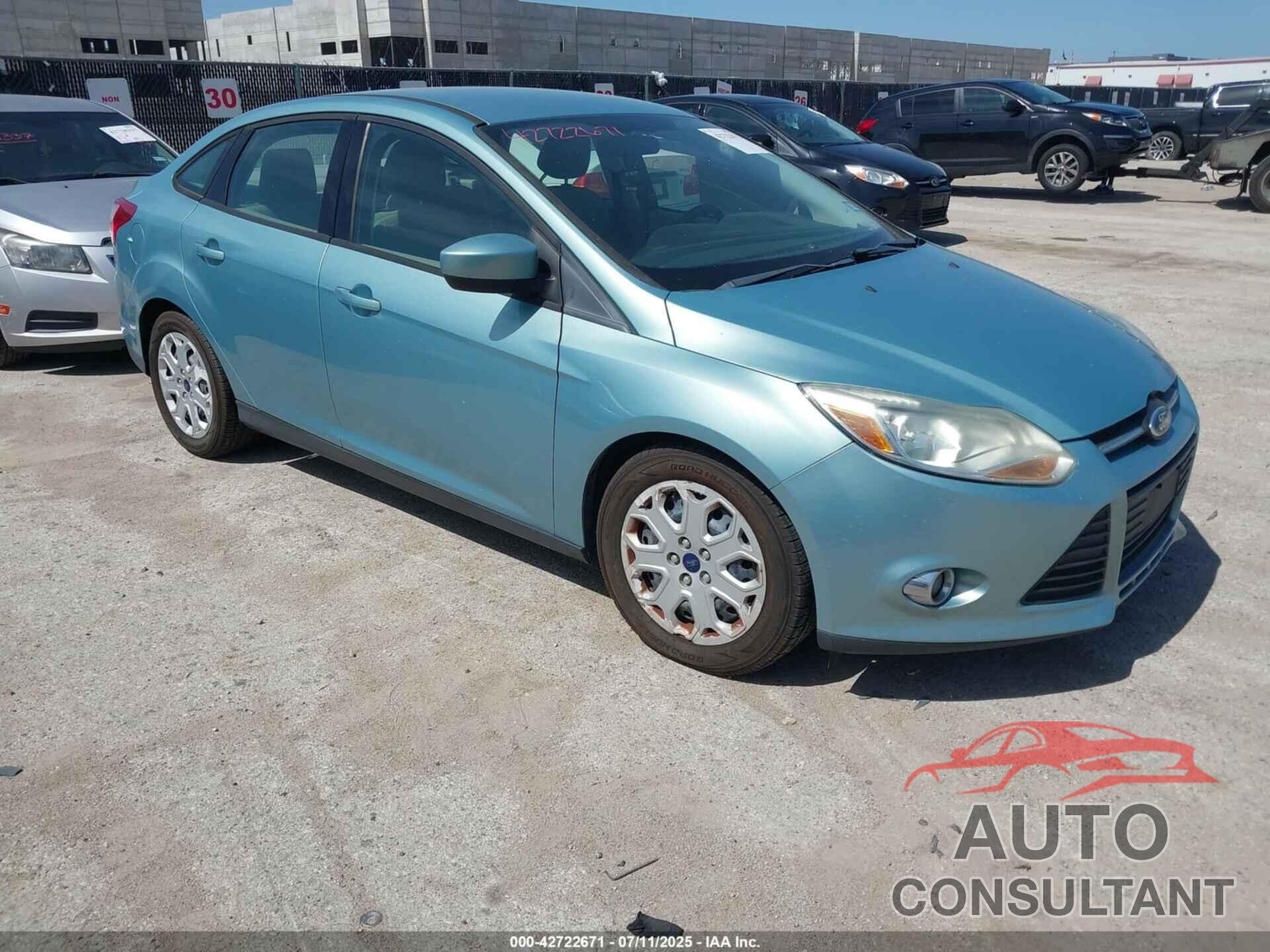 FORD FOCUS 2012 - 1FAHP3F22CL352952