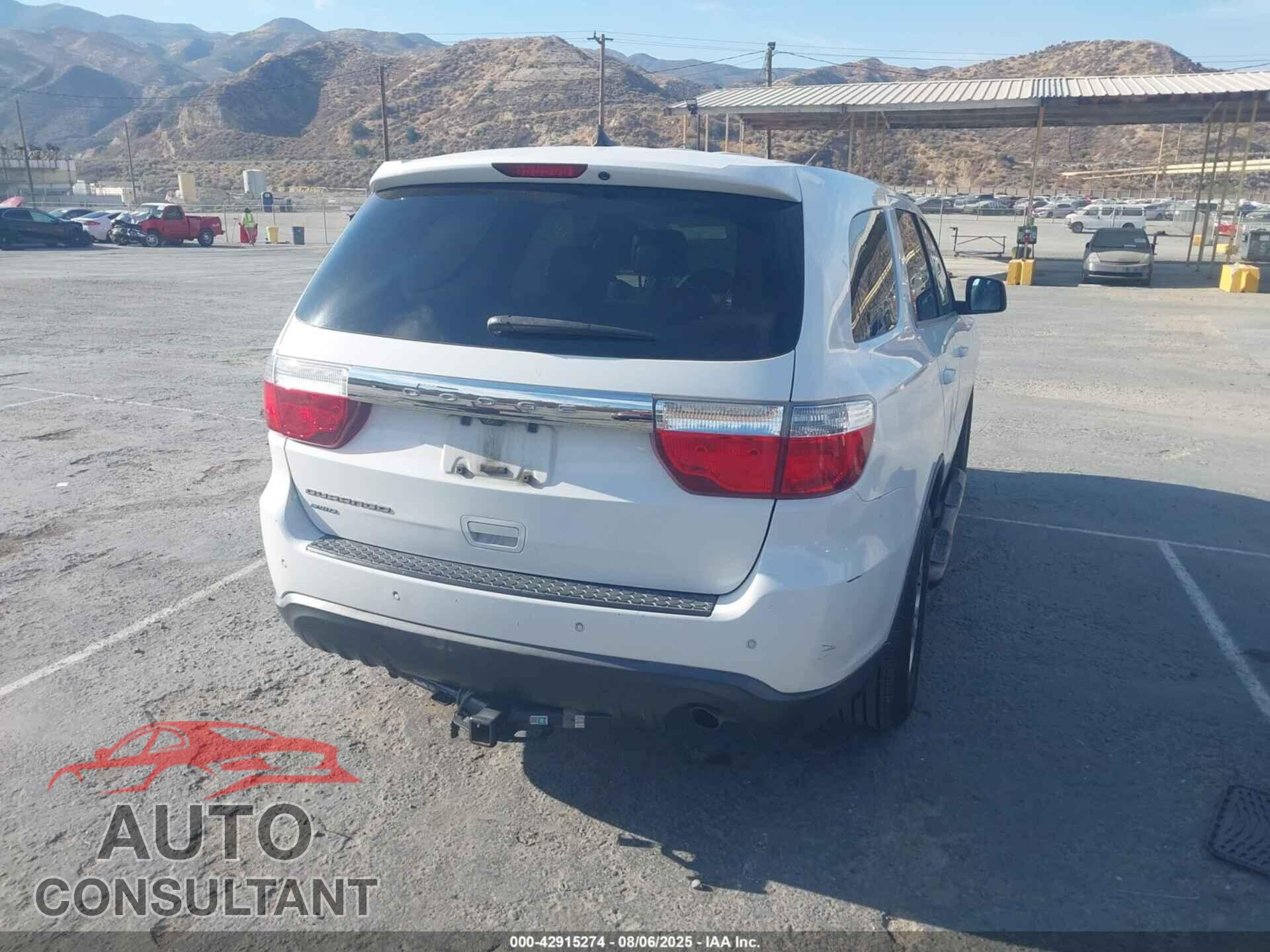 DODGE DURANGO 2013 - 1C4RDJAG3DC666058