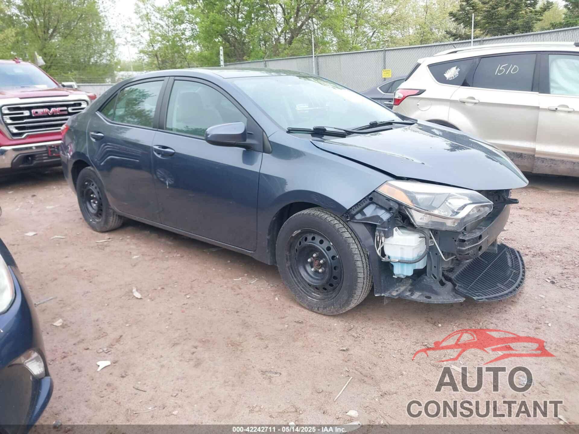 TOYOTA COROLLA 2016 - 2T1BURHE7GC532430