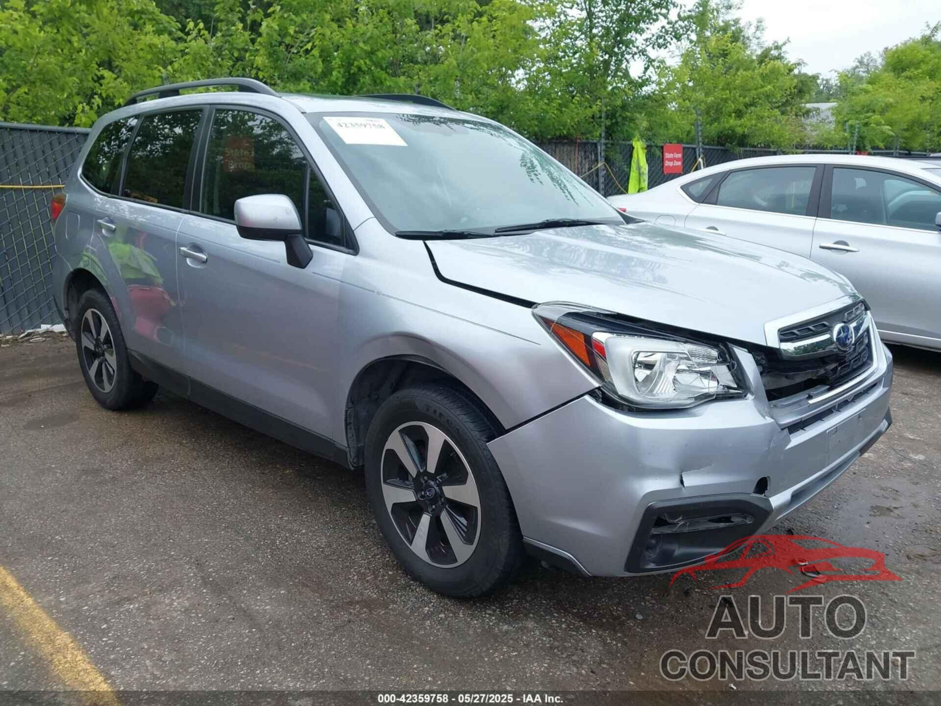 SUBARU FORESTER 2017 - JF2SJADC5HH559168