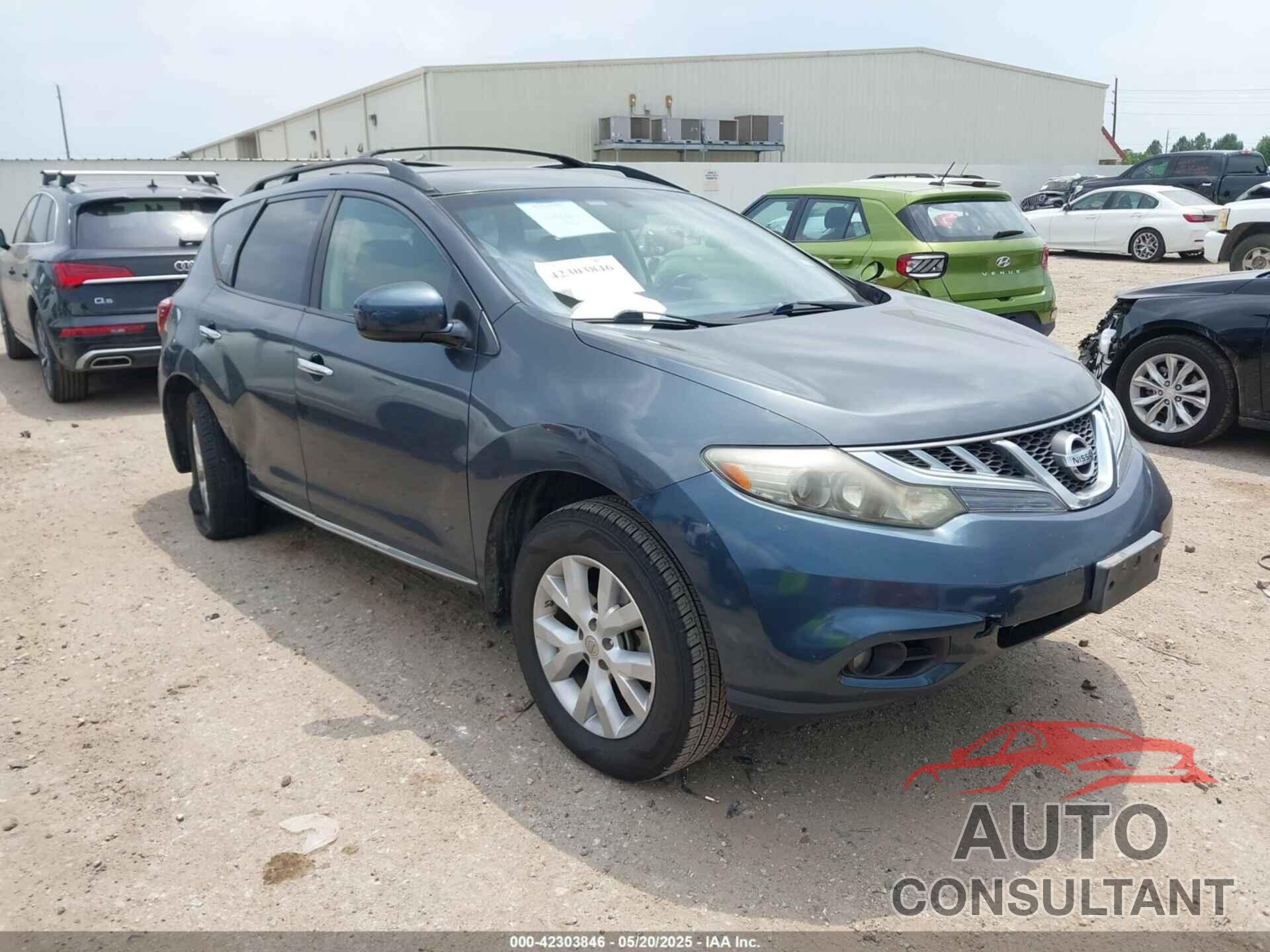 NISSAN MURANO 2013 - JN8AZ1MU5DW213269
