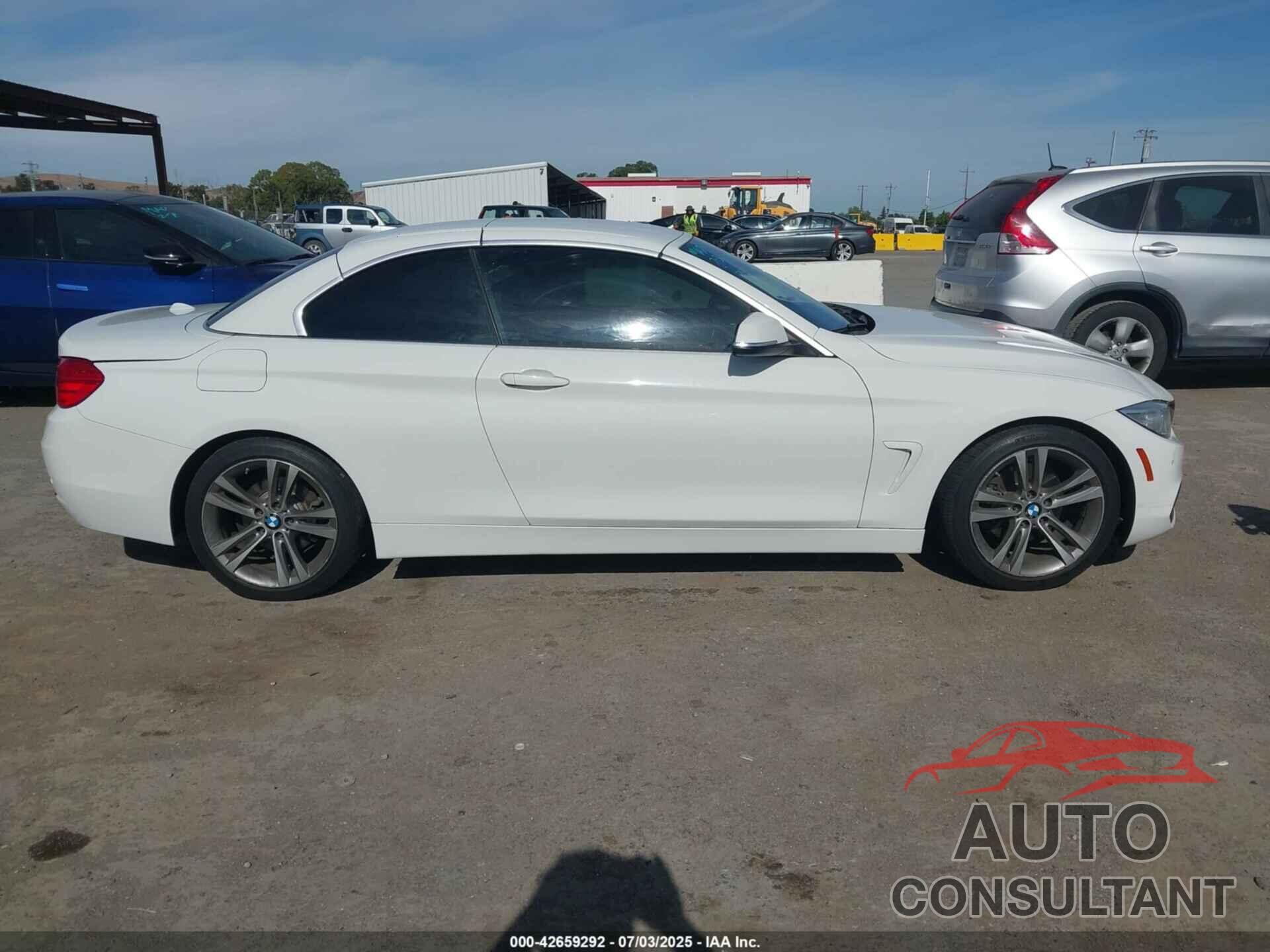 BMW 428I 2016 - WBA3V7C59G5A25524