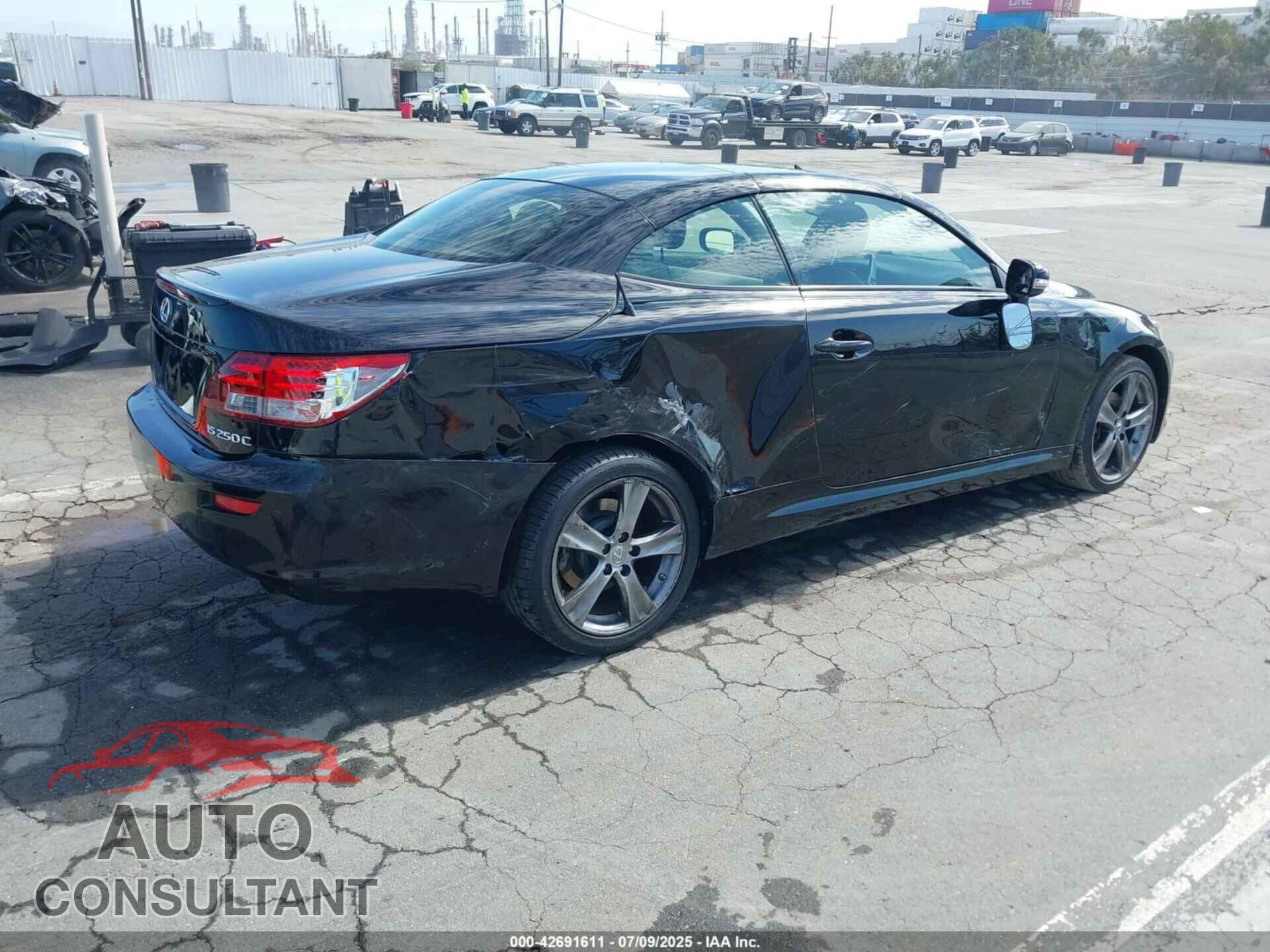 LEXUS IS 250C 2012 - JTHFF2C27C2523752