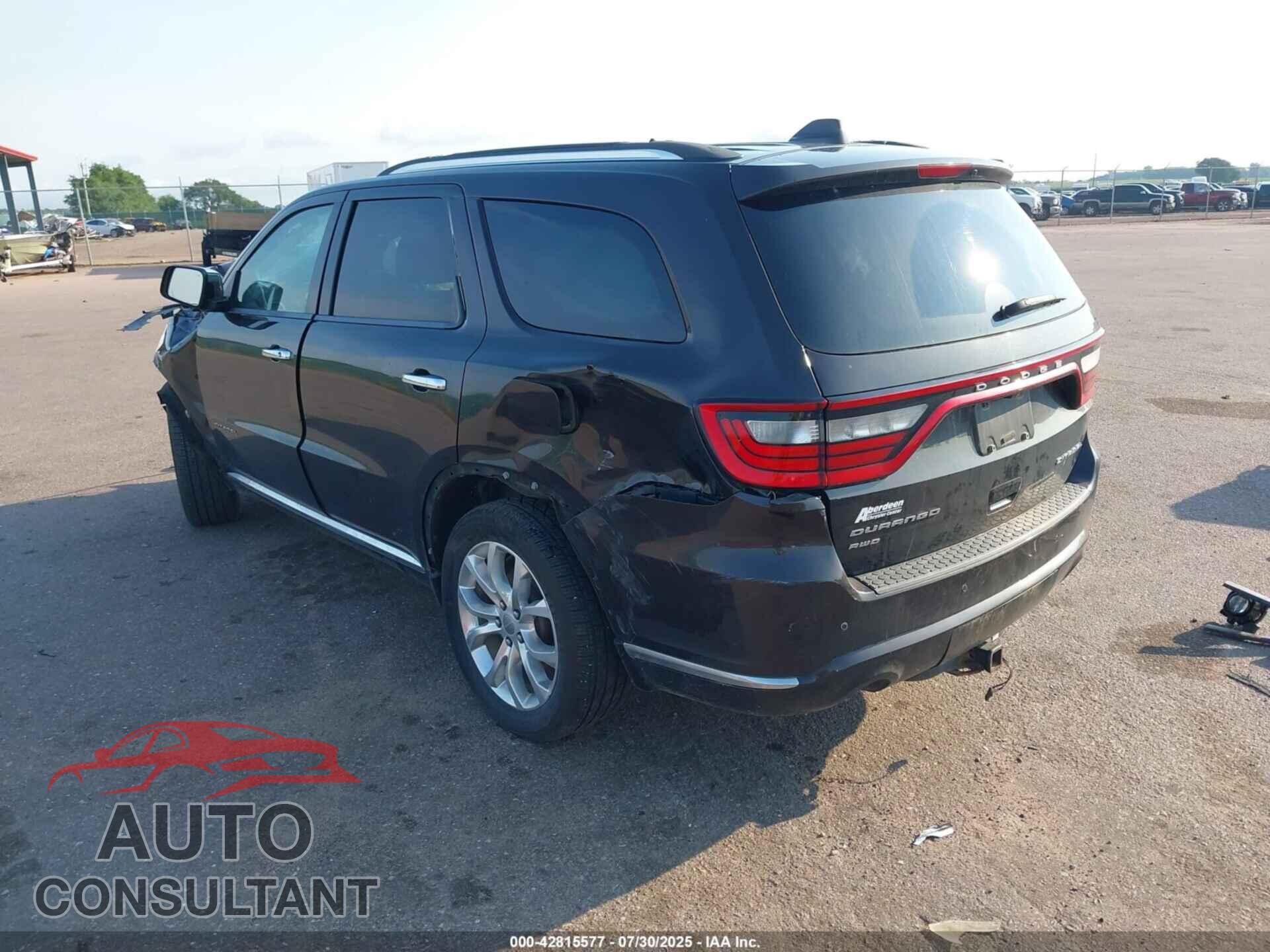DODGE DURANGO 2017 - 1C4RDJEG0HC652876