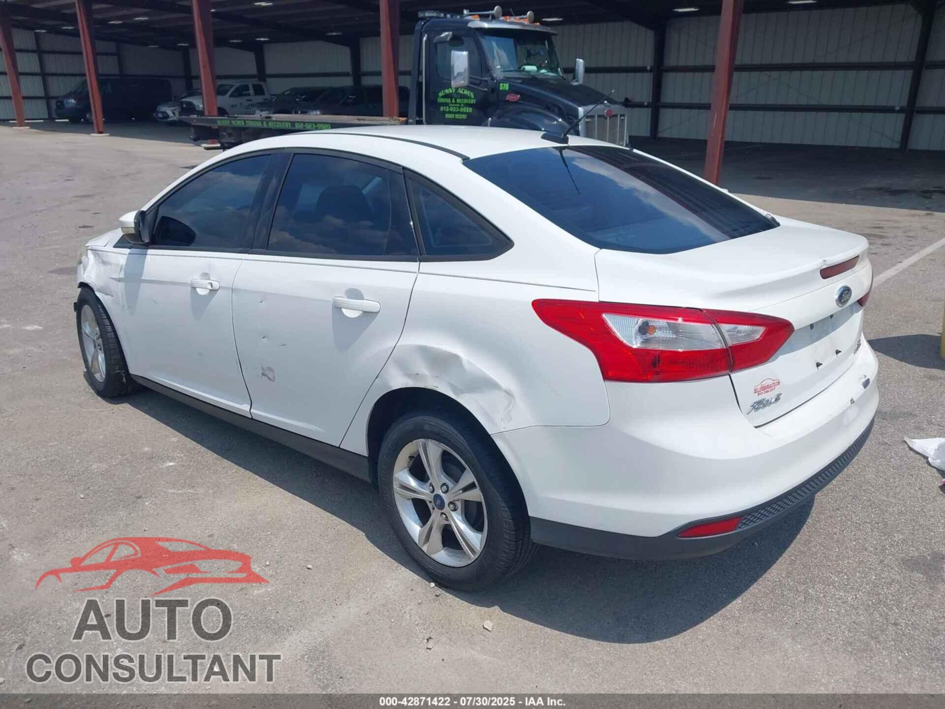 FORD FOCUS 2013 - 1FADP3F2XDL155382